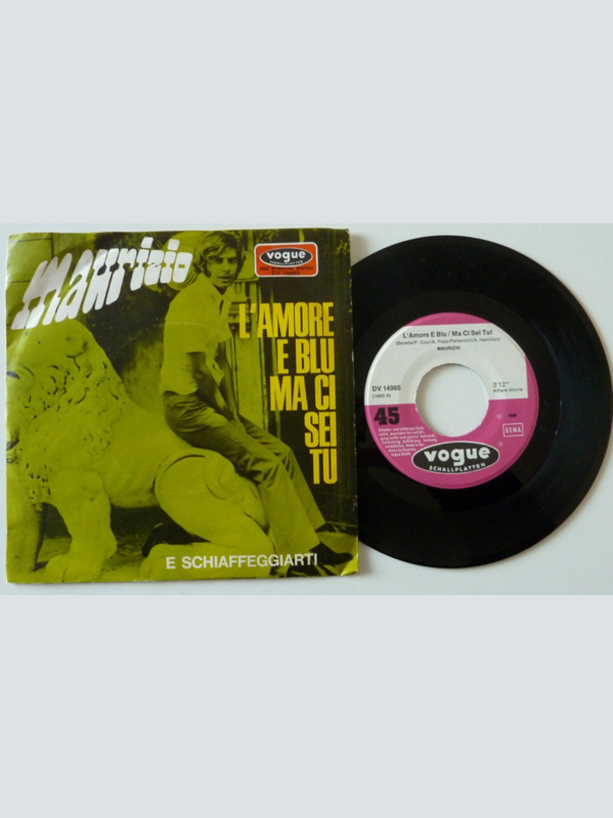 Vinyl / Maurizio Arcieri - L'Amore E Blu Ma Ci Sei Tu