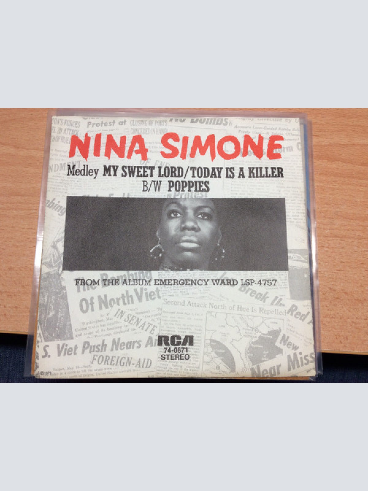 Vinyl / Nina Simone - My Sweet Lord / Today Is A Killer
