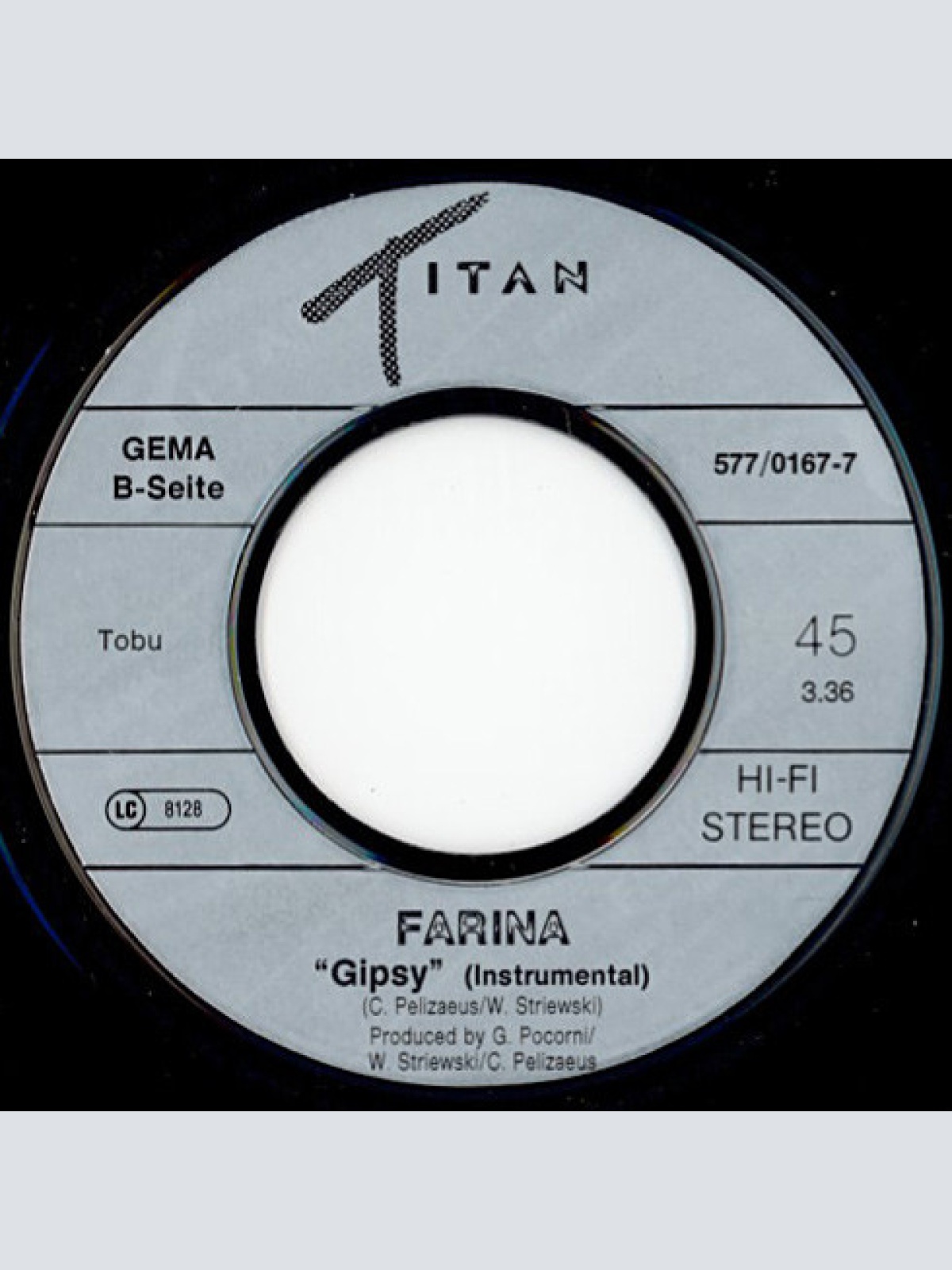 Vinyl / Farina (6) - Gipsy