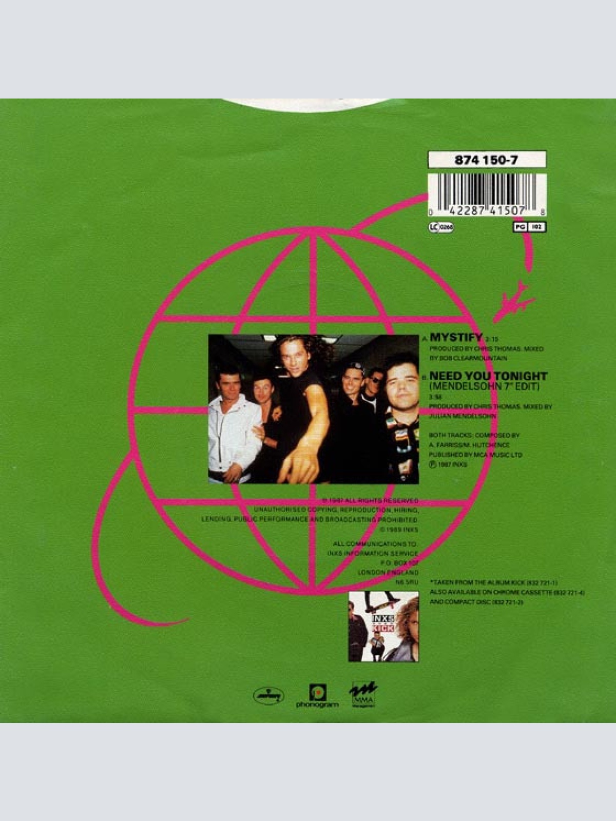 Vinyl / INXS - Mystify