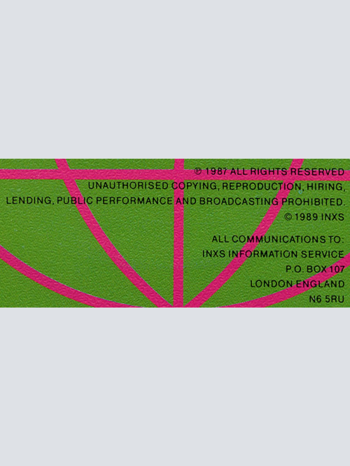 Vinyl / INXS - Mystify