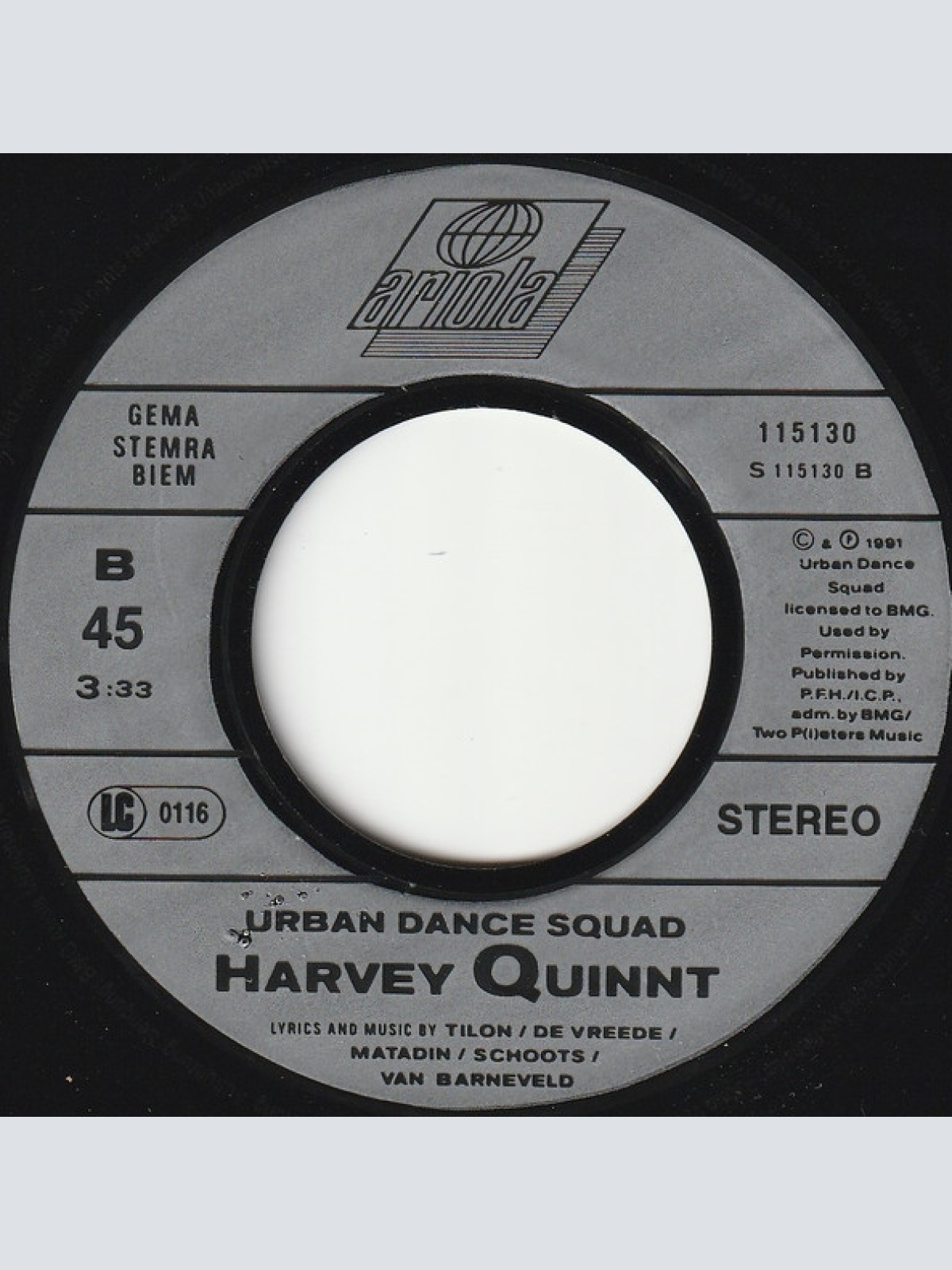 Vinyl / Urban Dance Squad - Routine (Edit)