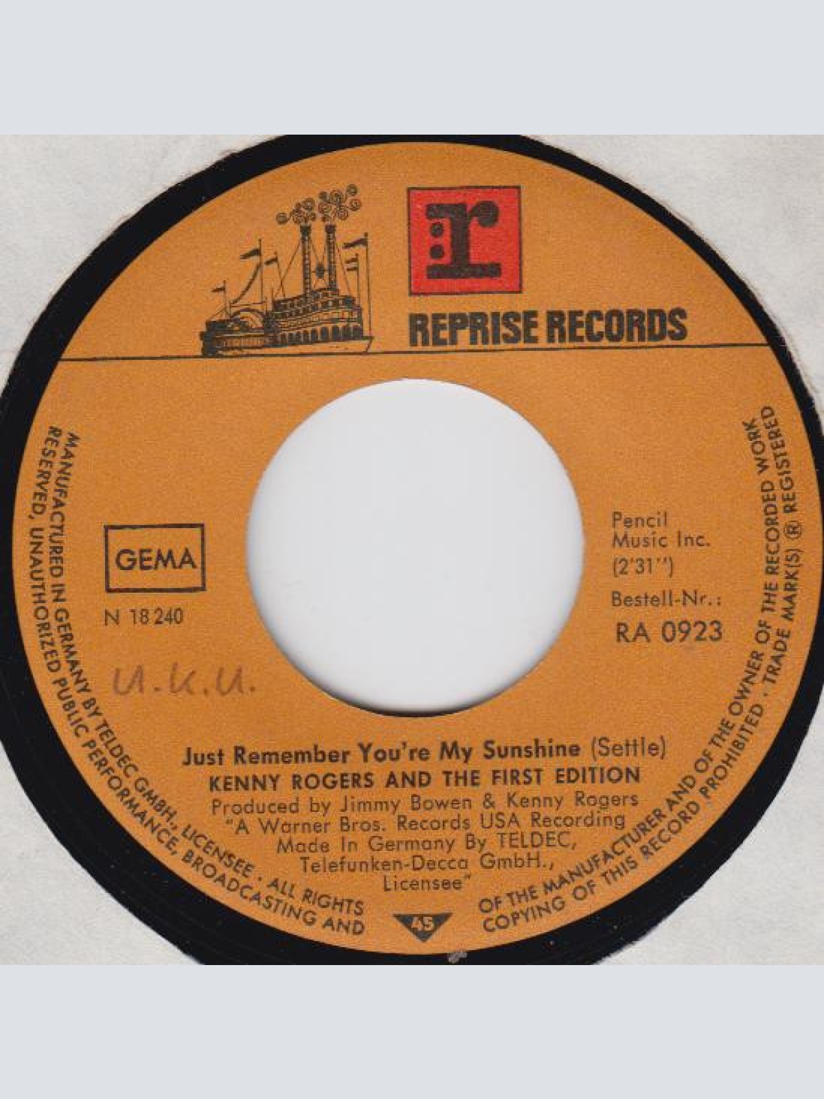 Vinyl / Kenny Rogers And The First Edition* - Tell It All Brother