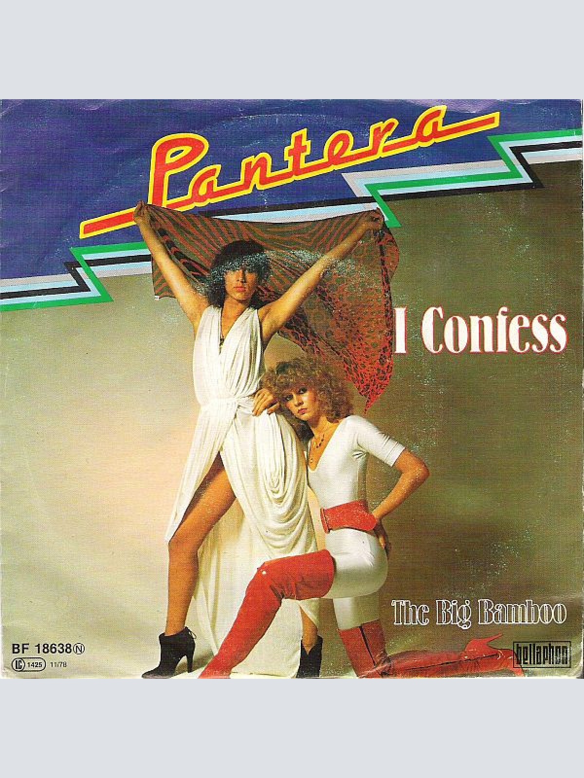 Vinyl / Pantera (4) - I Confess / The Big Bamboo