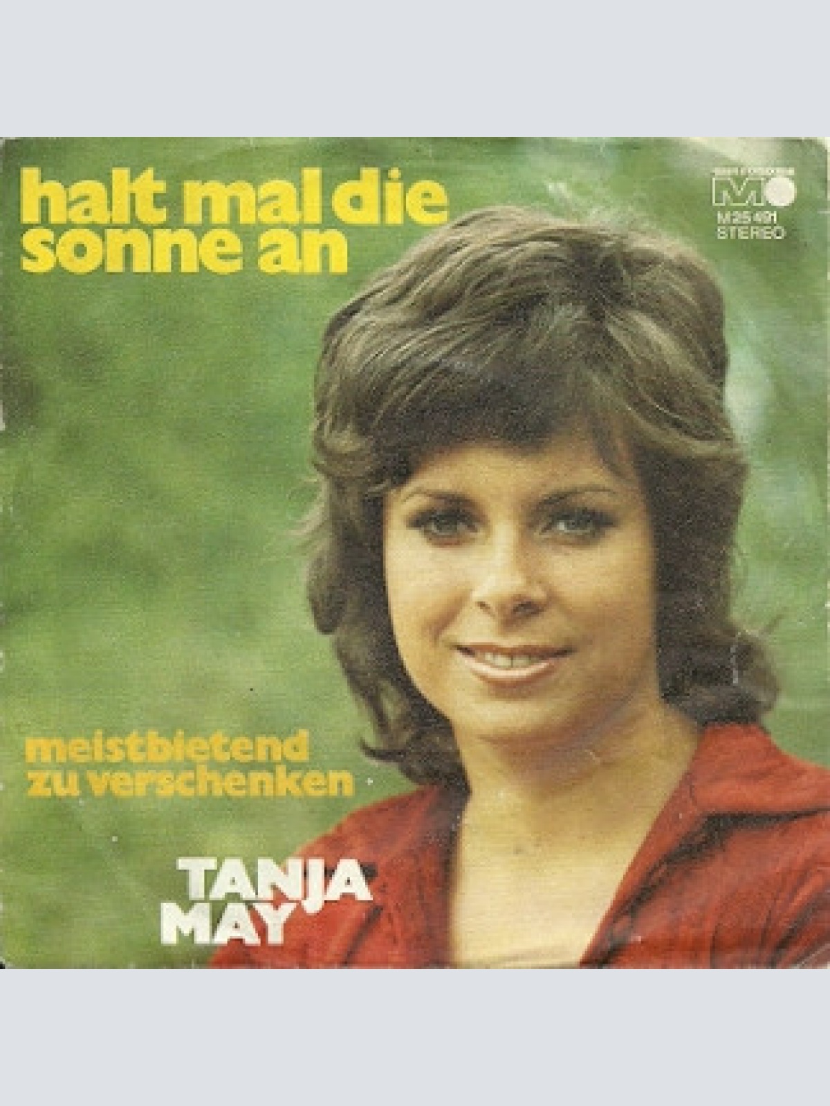 Vinyl / Tanja May - Halt Mal Die Sonne An