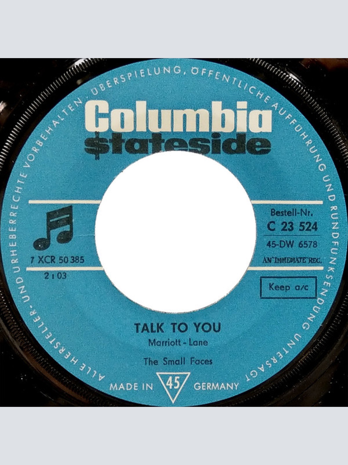 Vinyl / The Small Faces* - Here Come The Nice / Talk To You