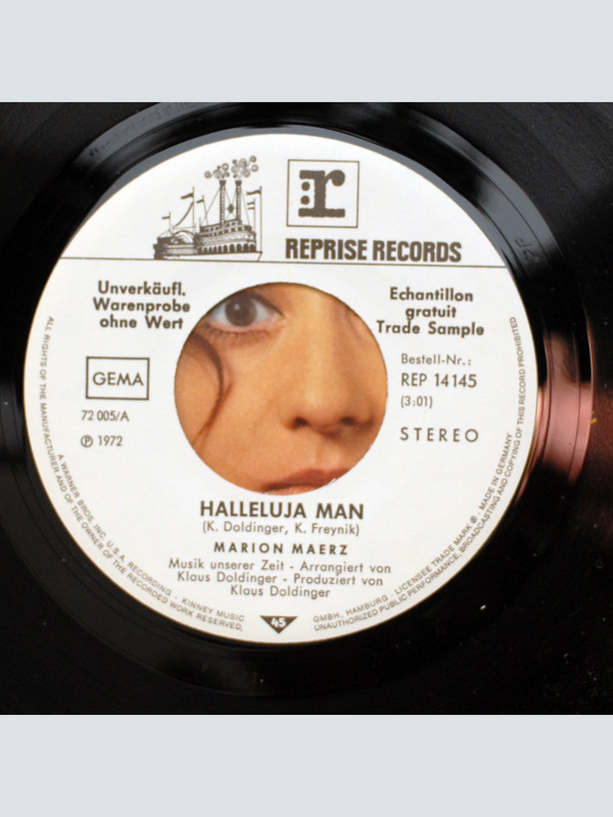 Vinyl / Marion Maerz - Hallelujah Man