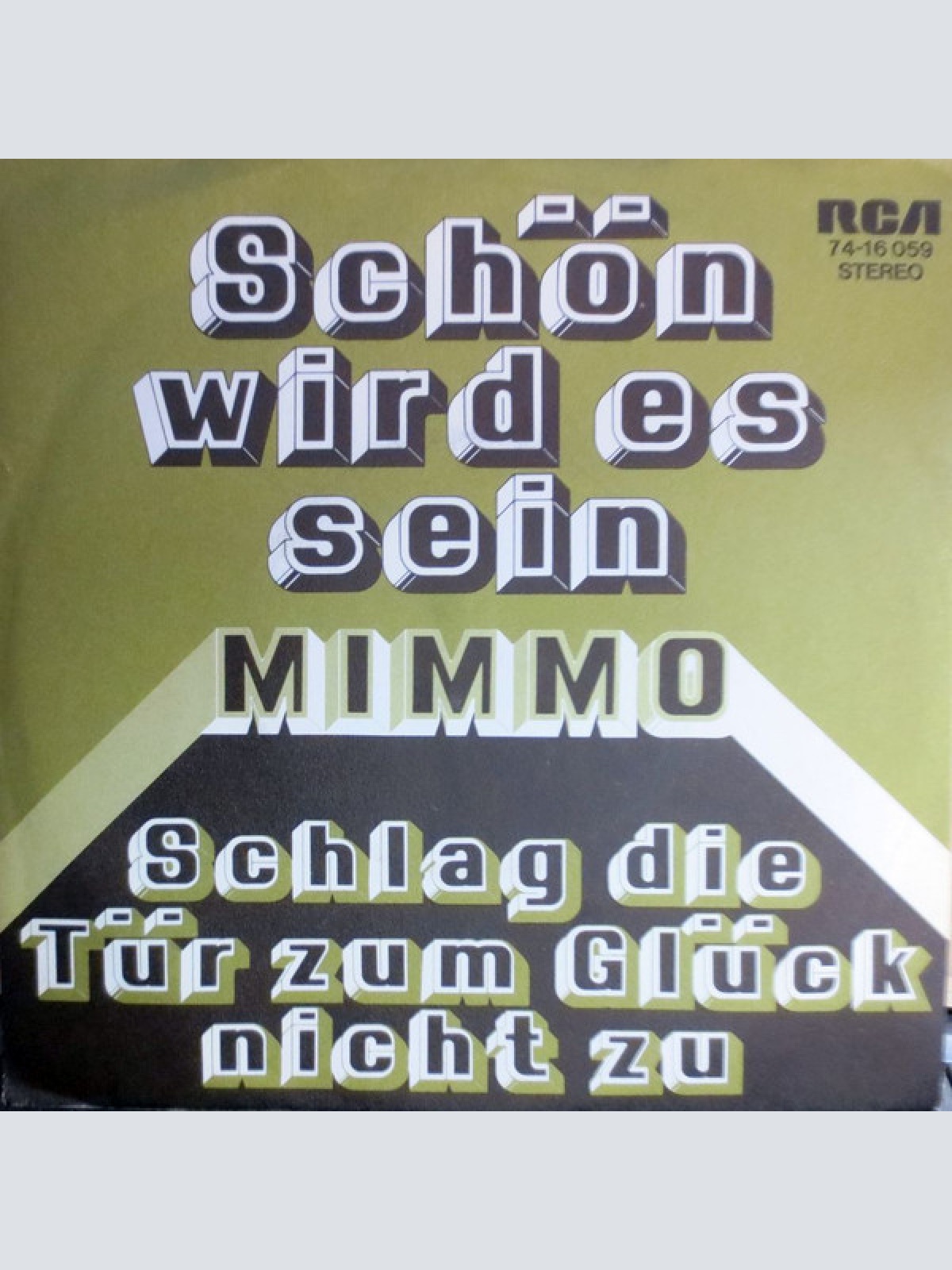 Vinyl / Mimmo (2) - Schön Wird Es Sein