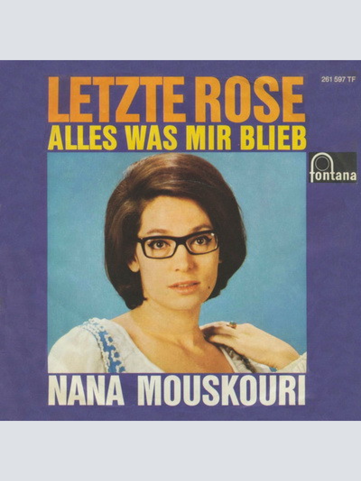 Vinyl / Nana Mouskouri - Letzte Rose
