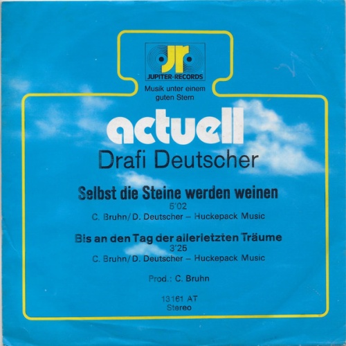 Vinyl / Drafi Deutscher - Selbst Die Steine Werden Weinen