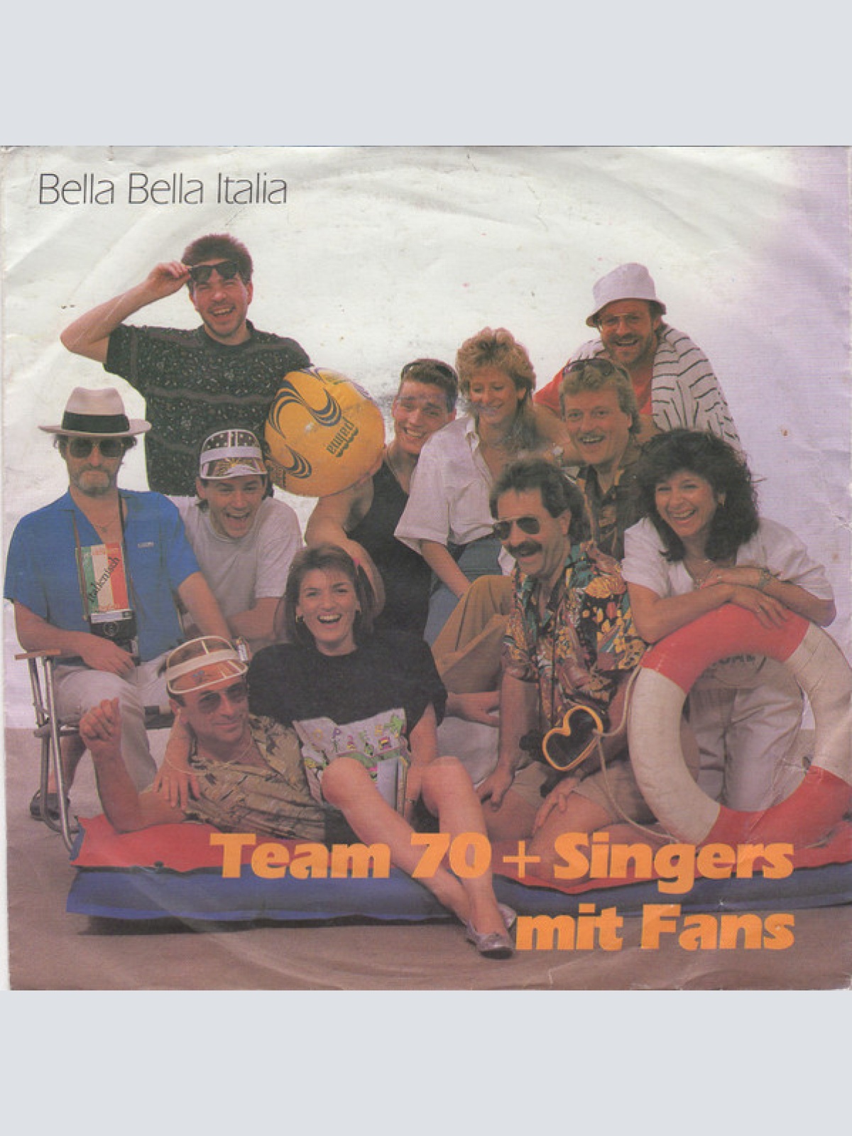 Vinyl / Team 70 + Singers* - Bella Bella Italia