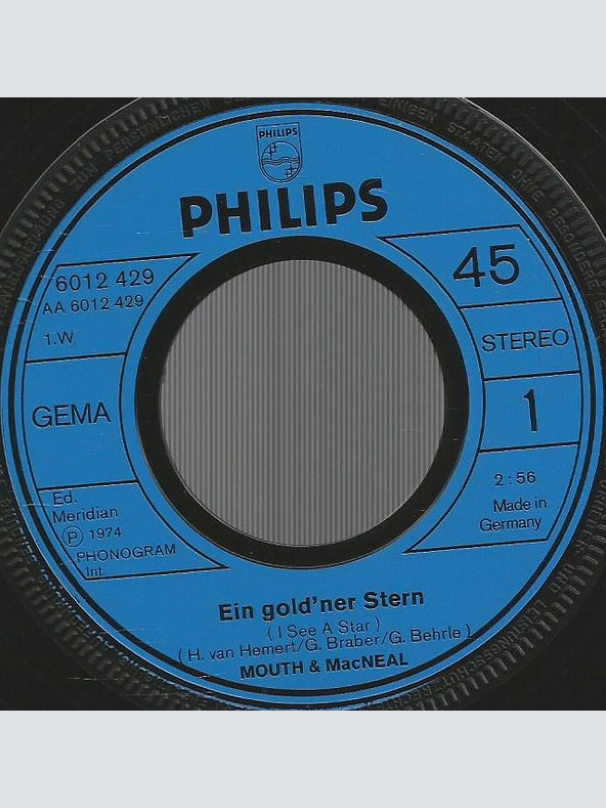 Vinyl / Mouth & MacNeal - Ein Gold'ner Stern = I See A Star