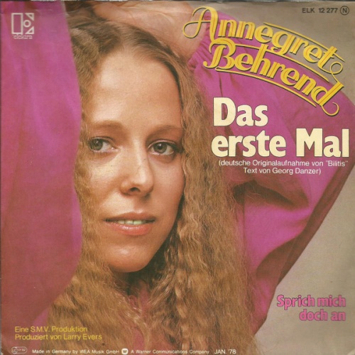 Vinyl / Annegret Behrend - Das Erste Mal (Bilitis)