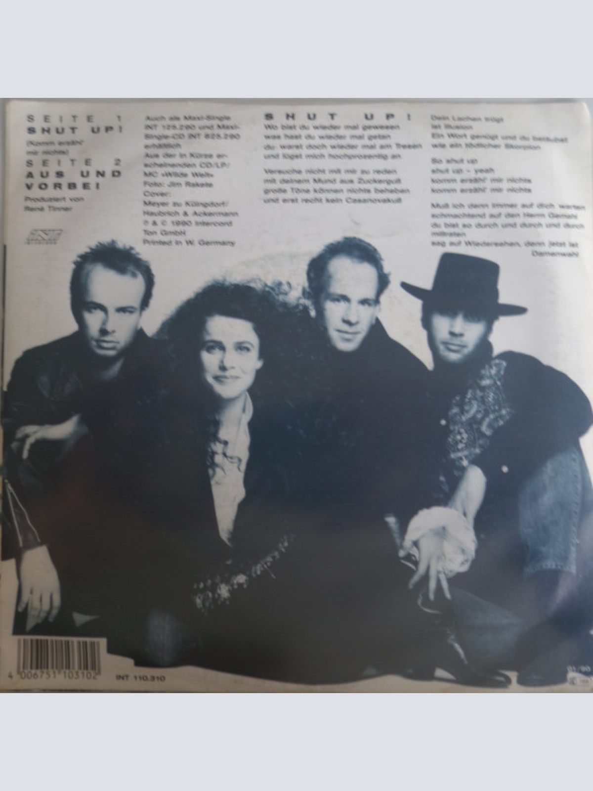 Vinyl / Jule Neigel Band - Shut Up!