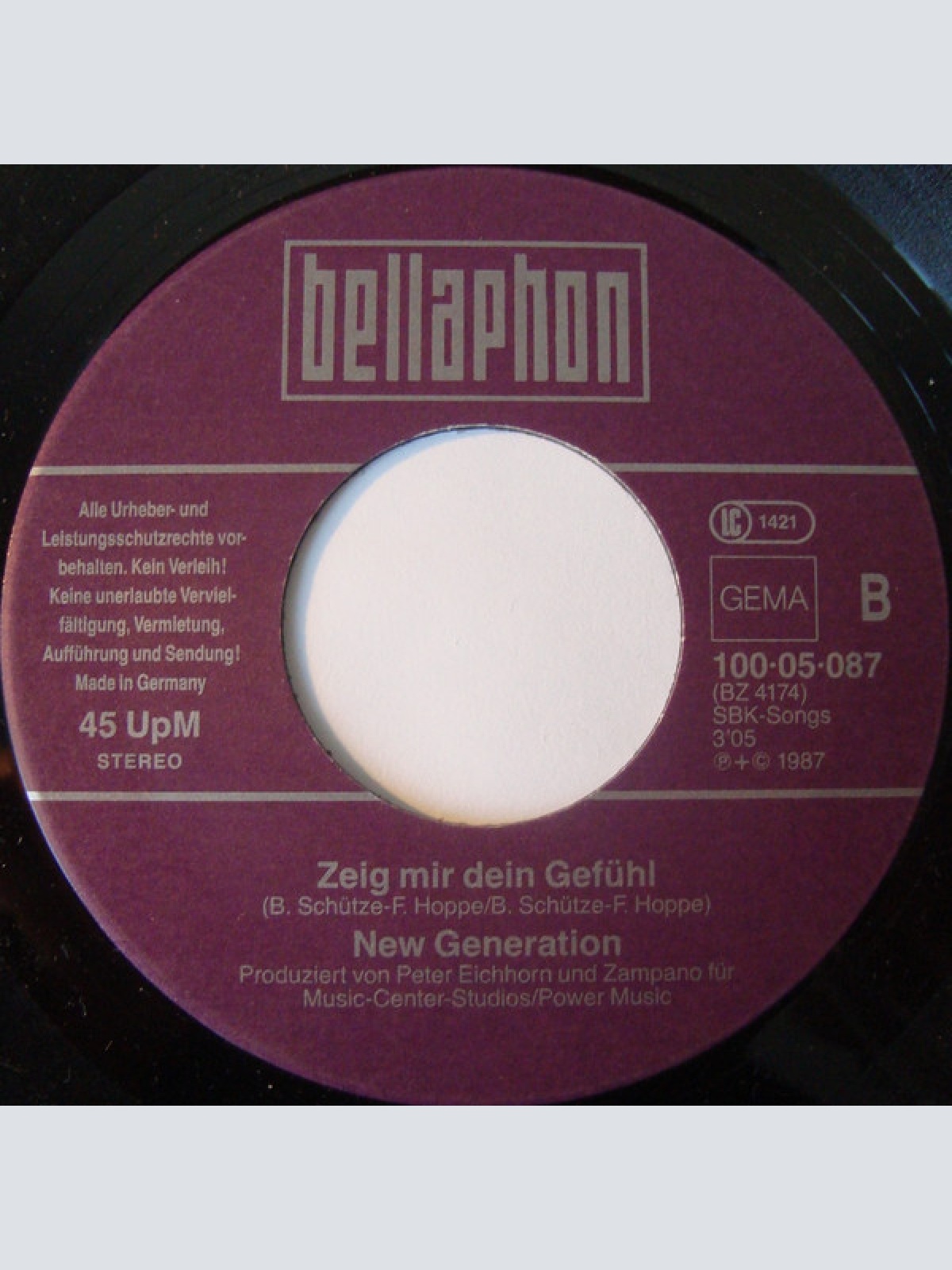 Vinyl / New Generation (12) - Viel Zu Schön