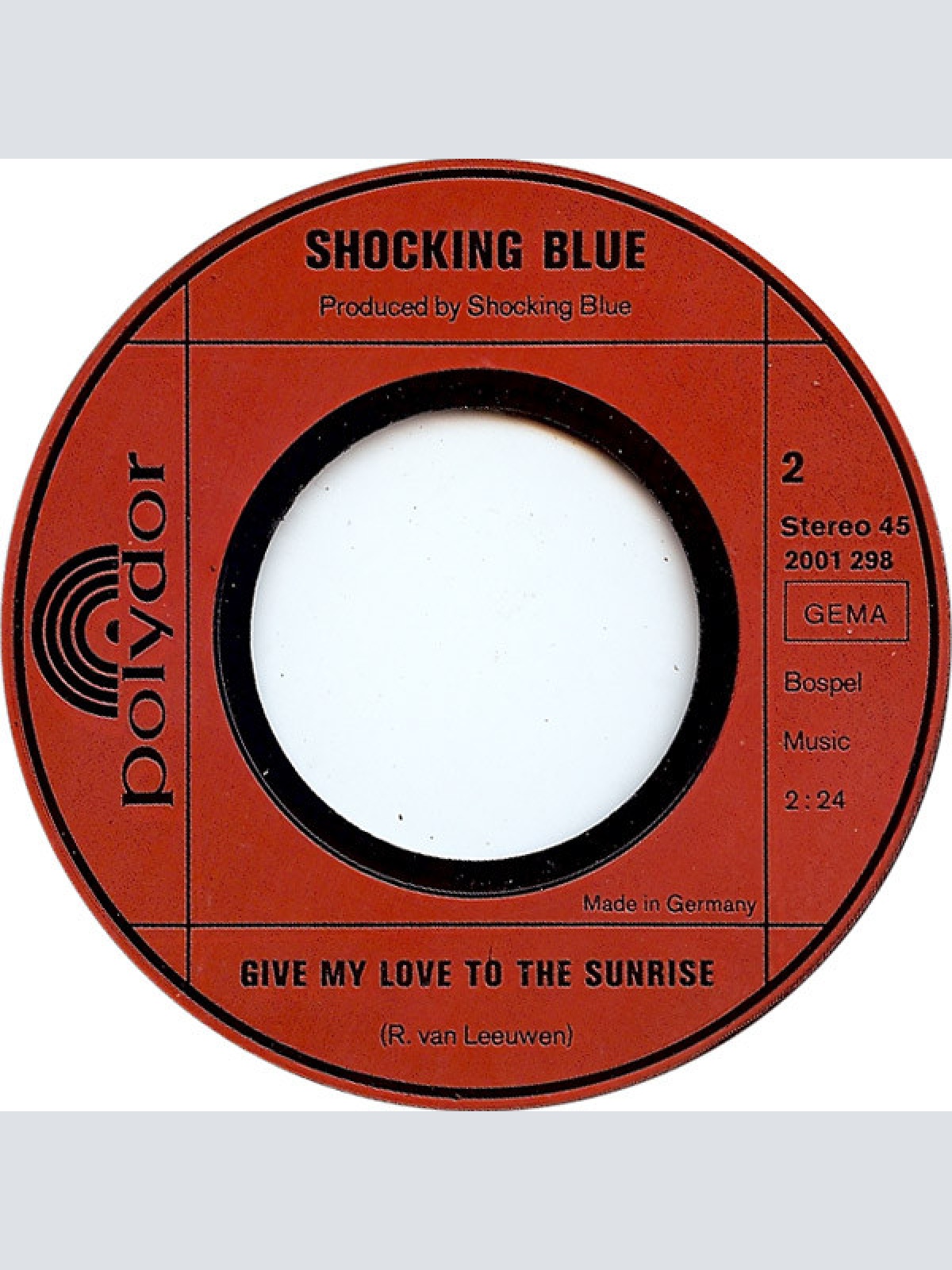 Vinyl / Shocking Blue - Inkpot