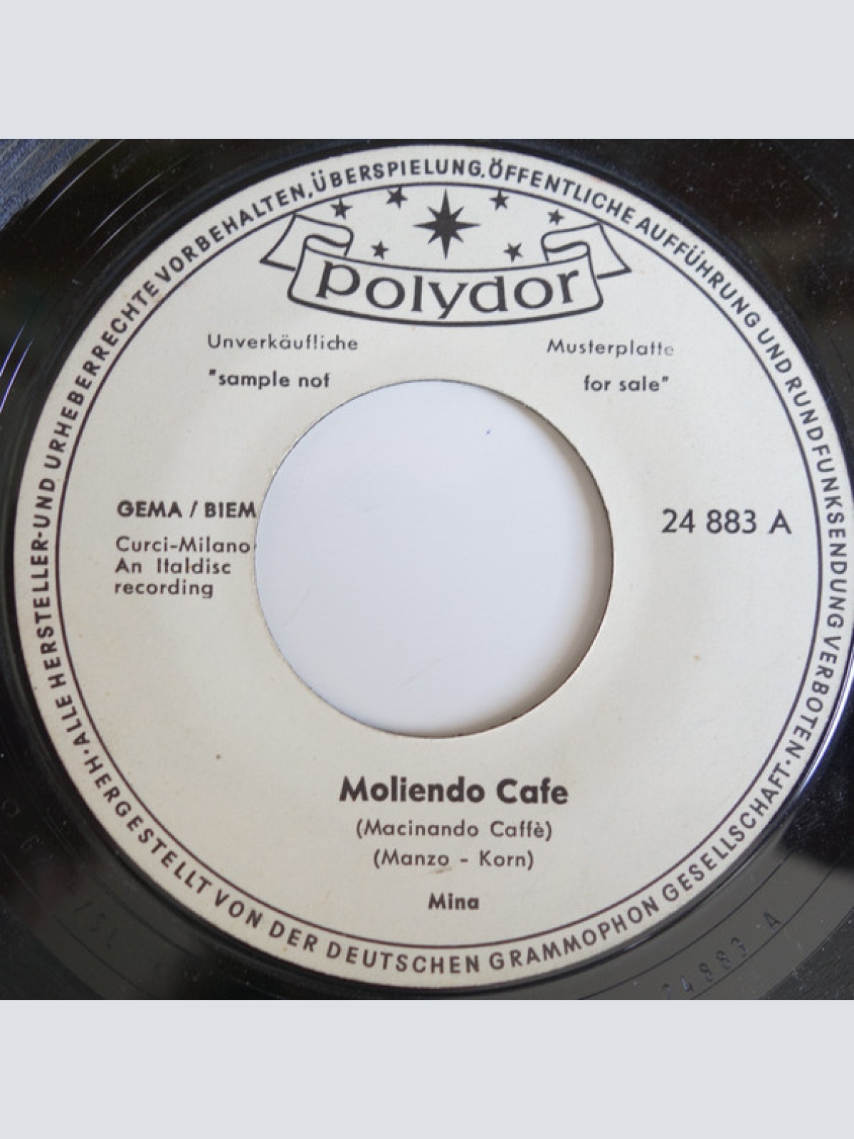 Vinyl / Mina (3) - Moliendo Cafe