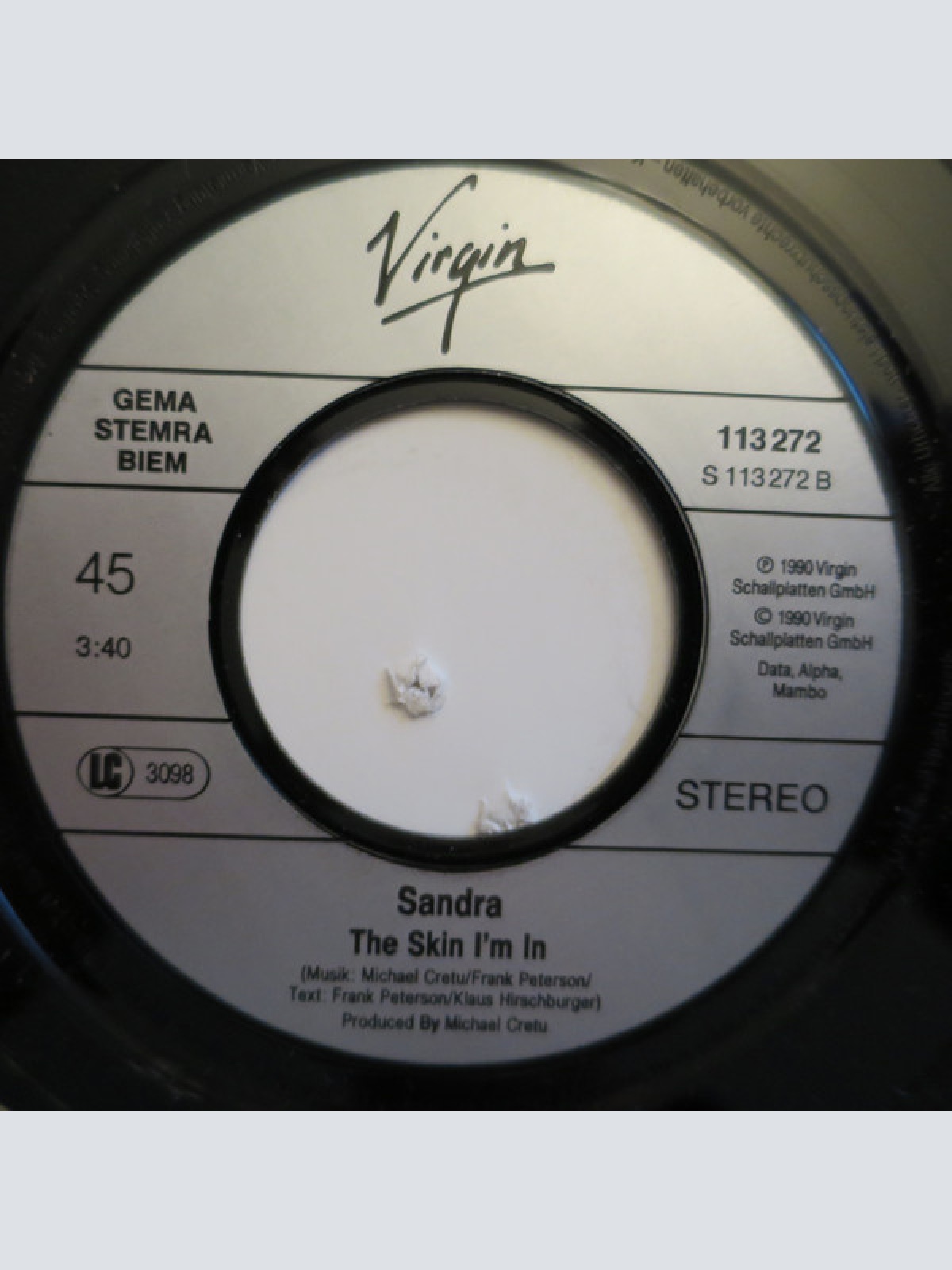 Vinyl / Sandra - (Life May Be) A Big Insanity