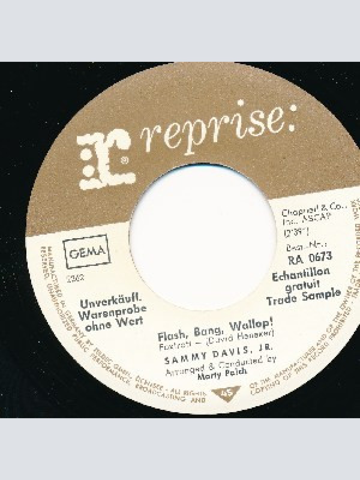 Vinyl / Sammy Davis Jr. - Lonely Is The Name