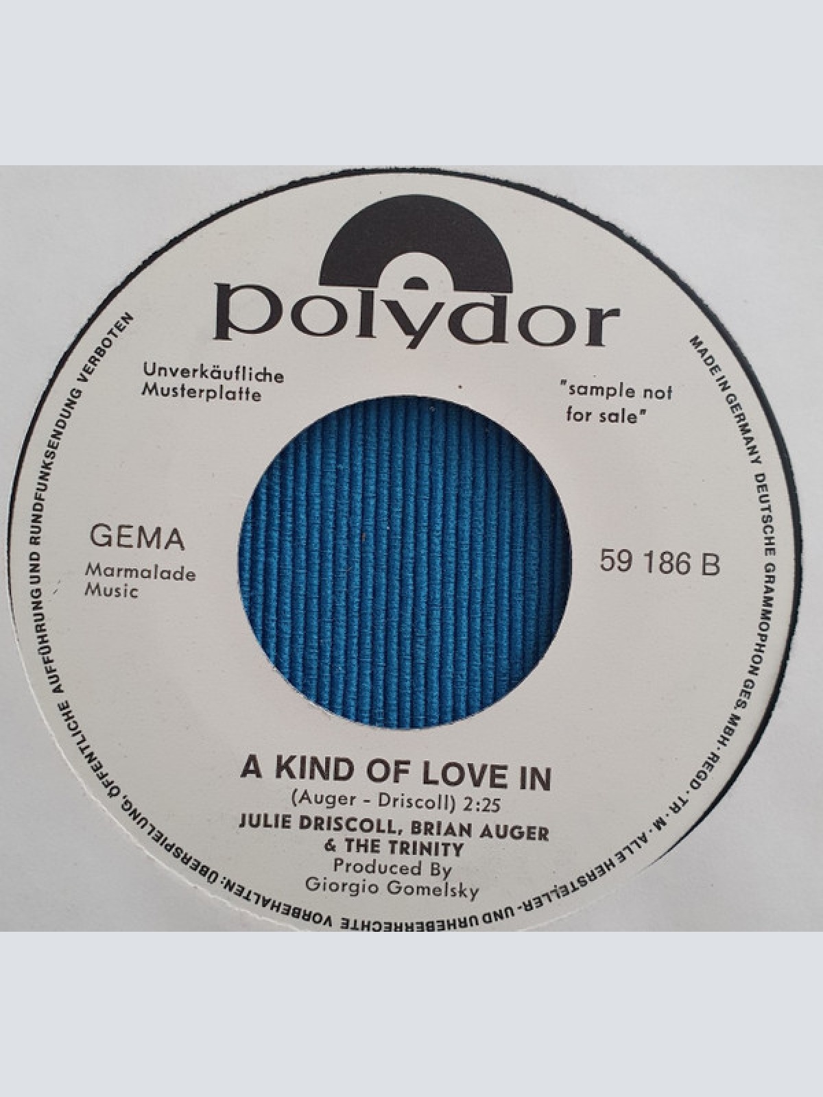 Vinyl / Julie Driscoll, Brian Auger & The Trinity - This Wheel's On Fire / A Kind Of Love In