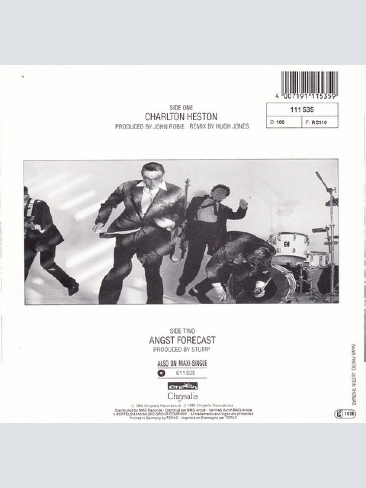 Vinyl / Stump - Charlton Heston