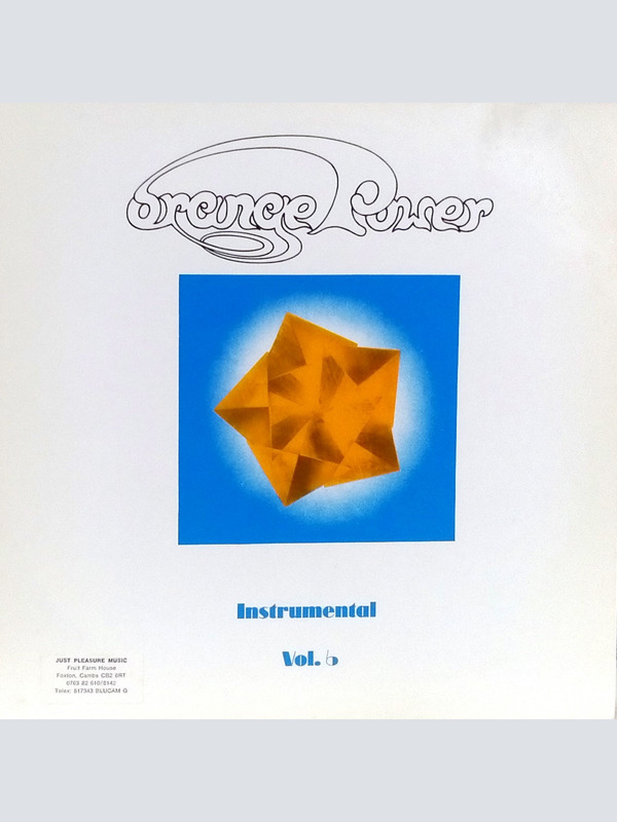 Vinyl / Orange Power - Instrumental Vol. 6