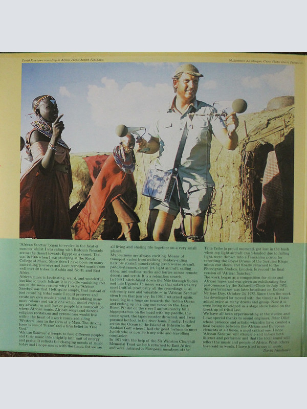 Vinyl / David Fanshawe - African Sanctus