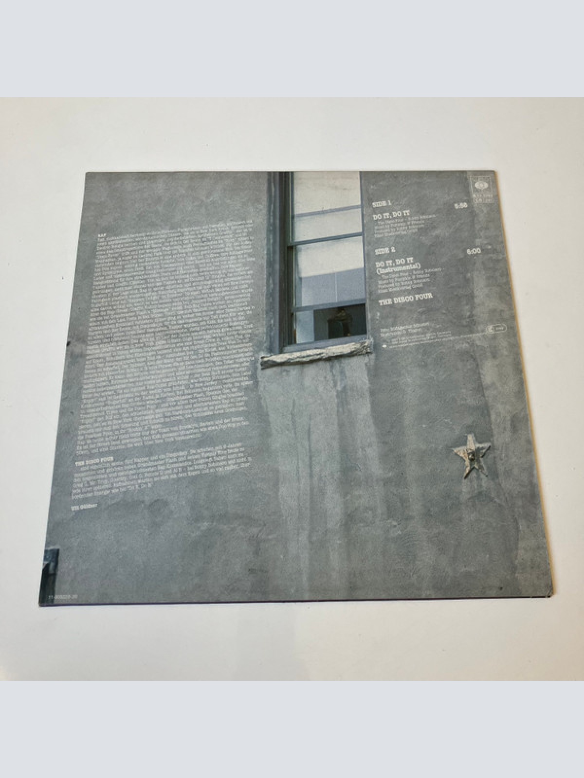 Vinyl / The Disco Four* - Do It, Do It