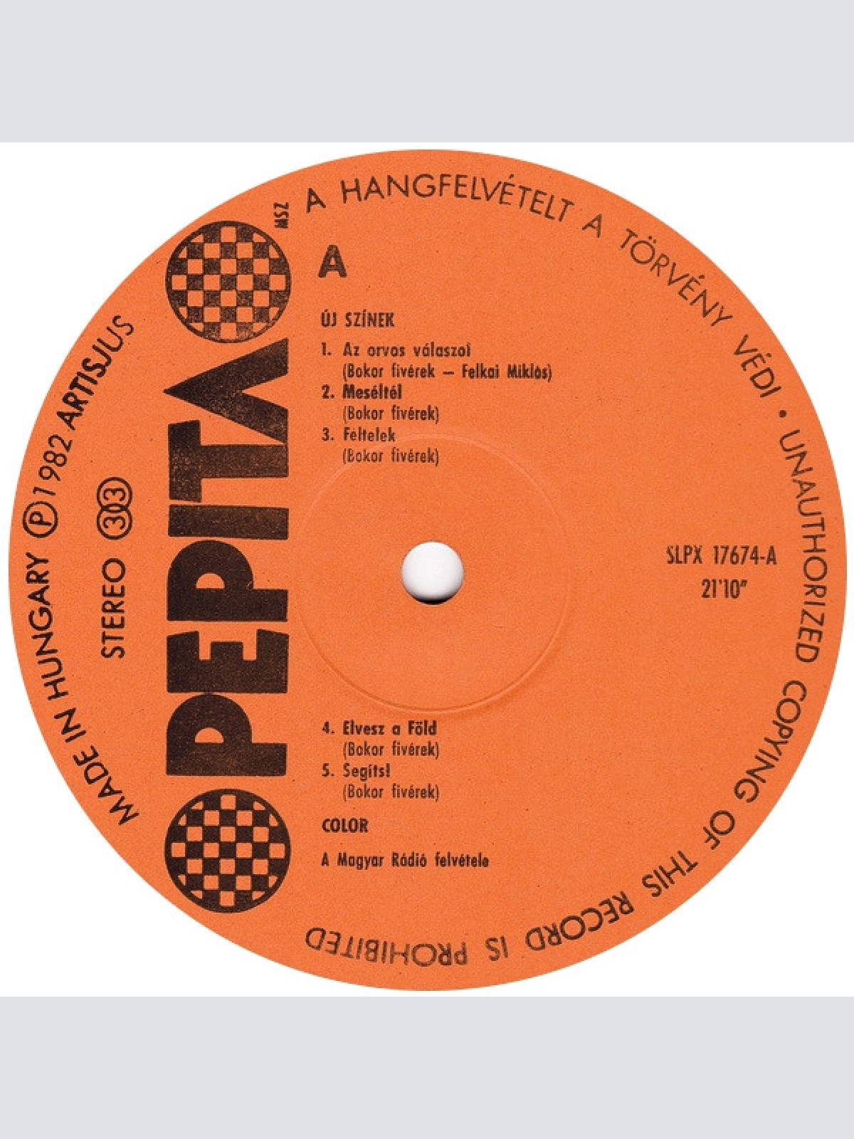 Vinyl / Color (6) - Új Színek