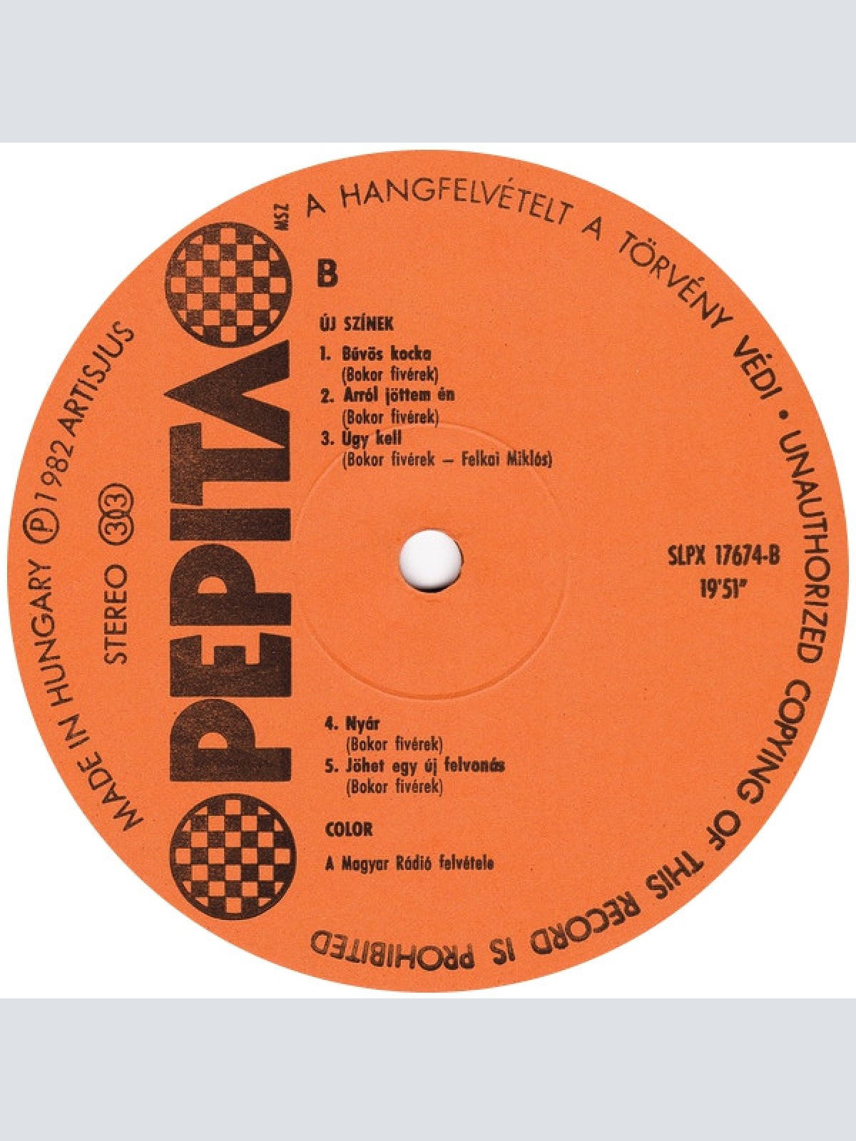 Vinyl / Color (6) - Új Színek