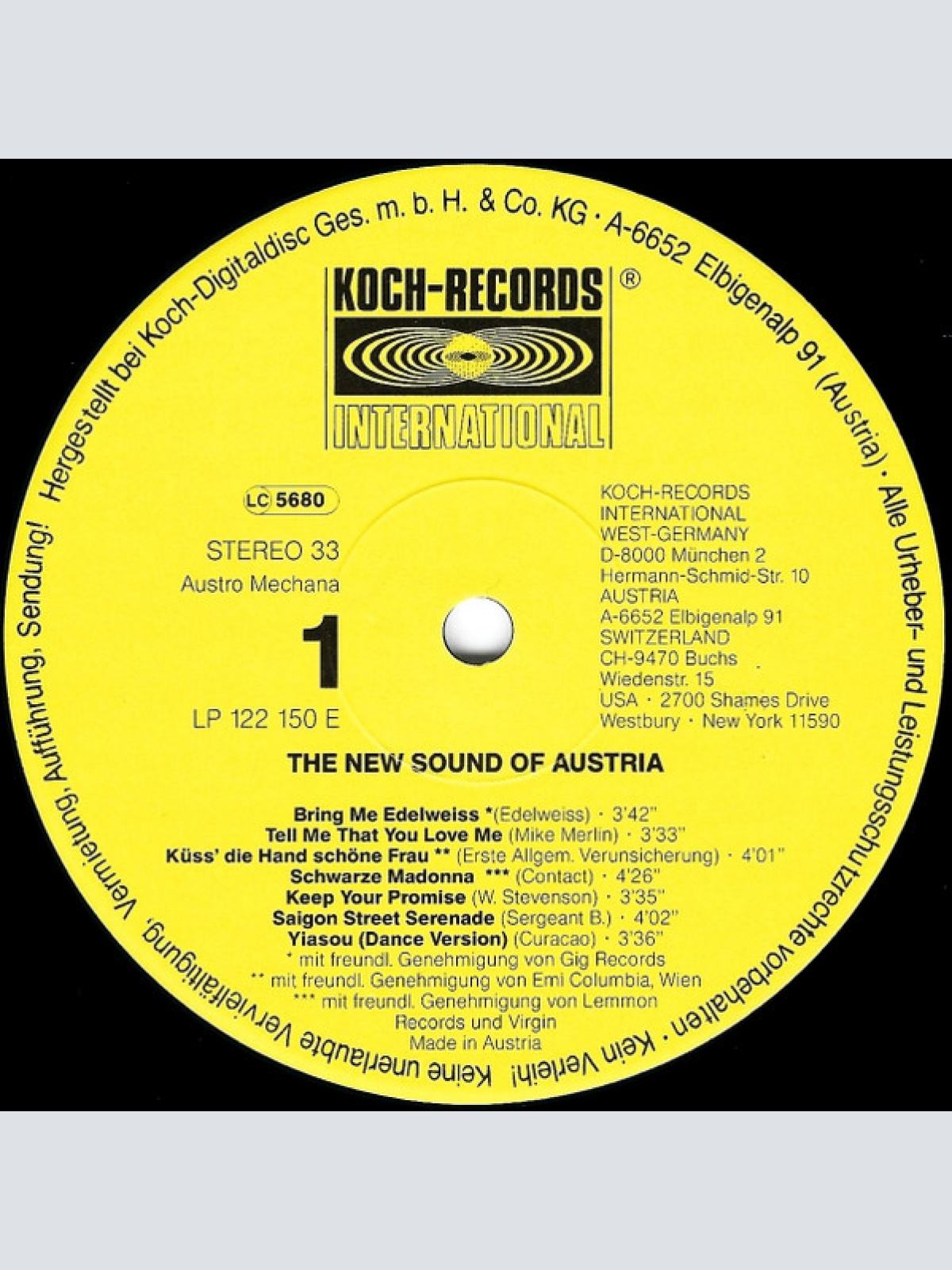 Vinyl / Various - The New Sound Of Austria