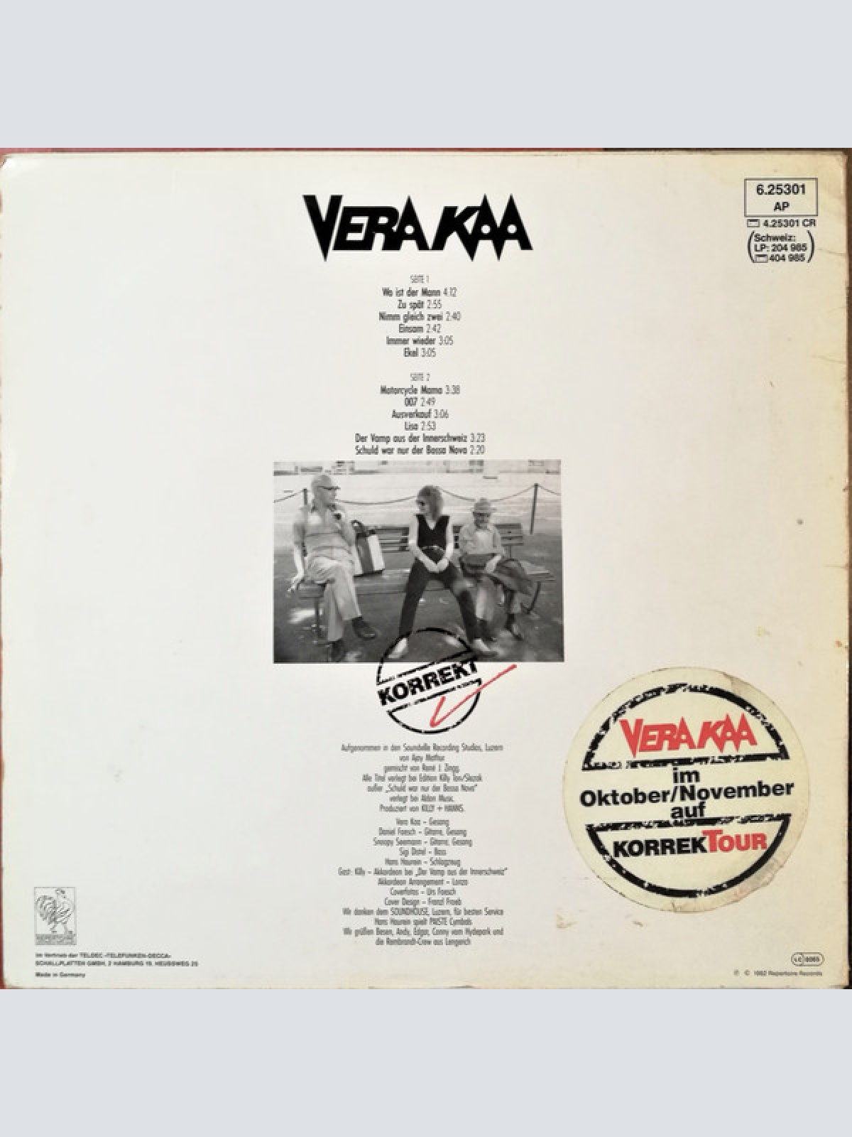 Vinyl / Vera Kaa - Korrekt