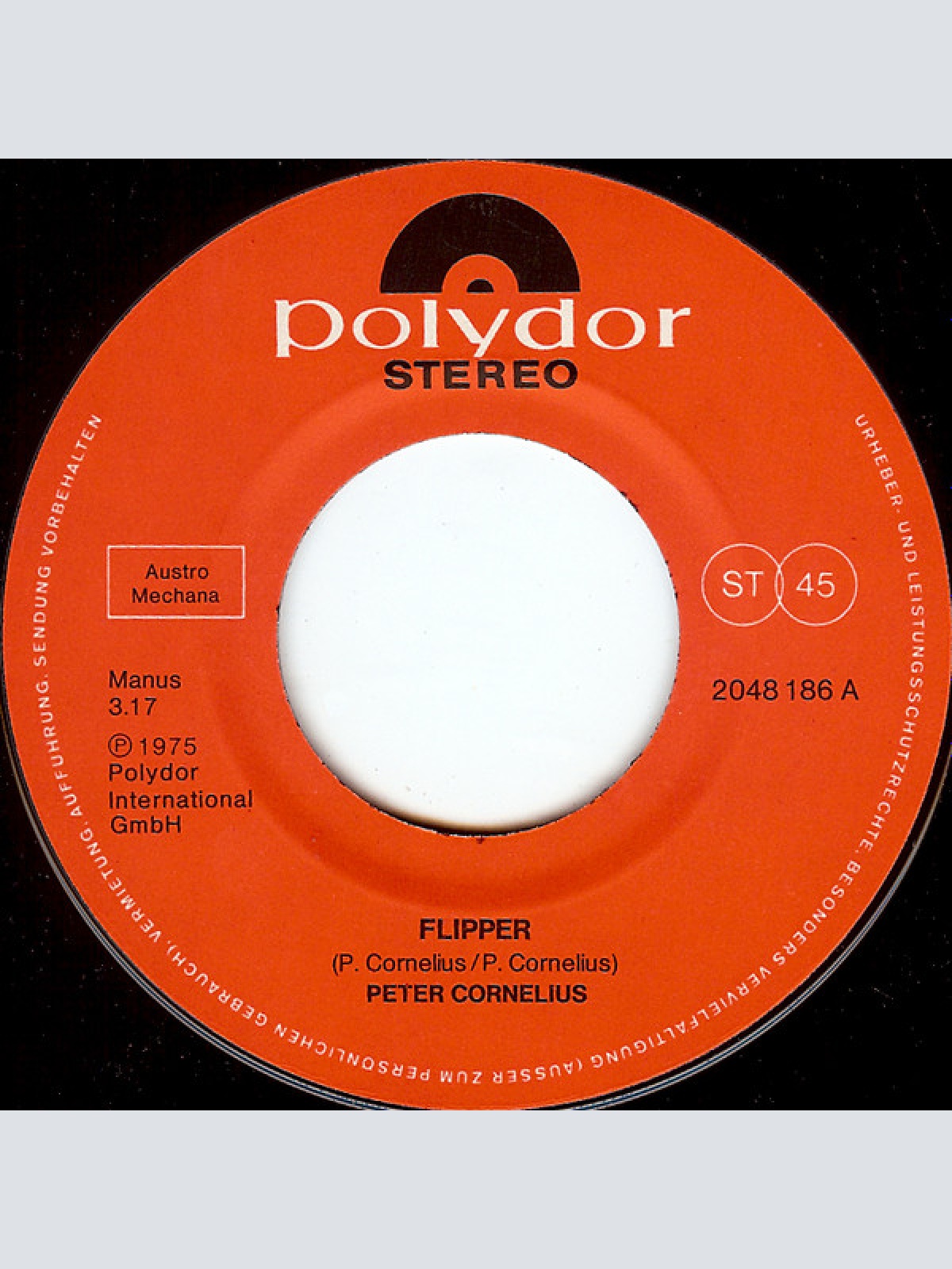 Vinyl / Peter Cornelius - Flipper