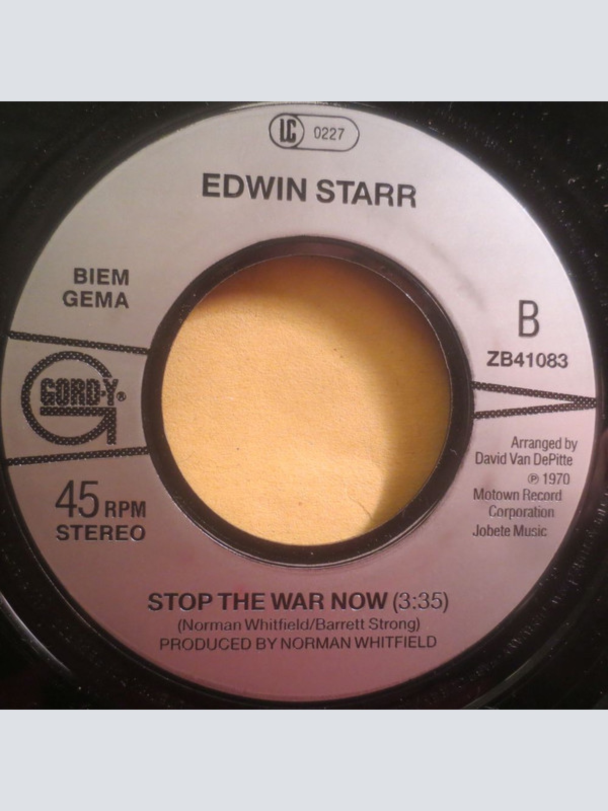 Vinyl / Edwin Starr - War