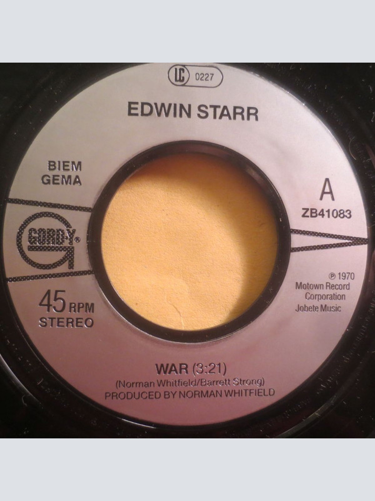 Vinyl / Edwin Starr - War