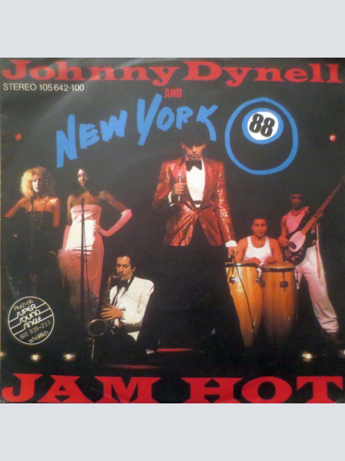 Vinyl / Johnny Dynell And New York 88 - Jam Hot