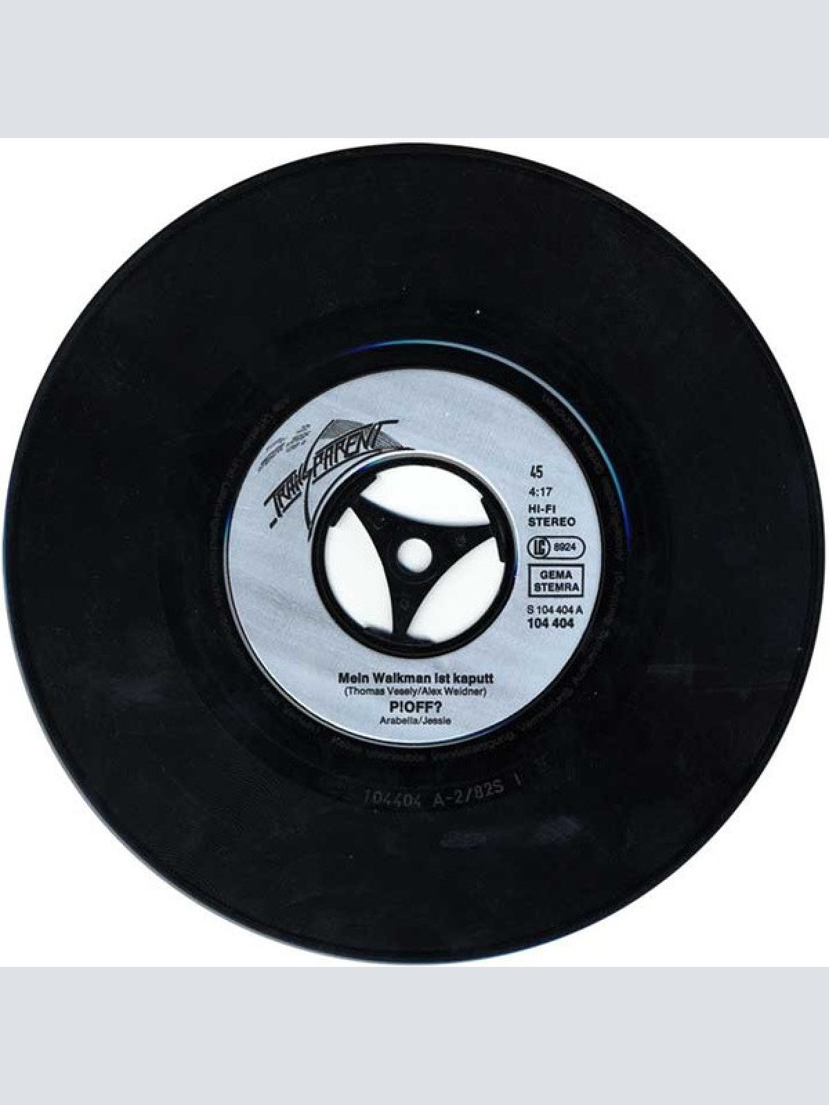 Vinyl / P!OFF? - Mein Walkman Ist Kaputt & Ich Kann Kein Französisch~Dansez