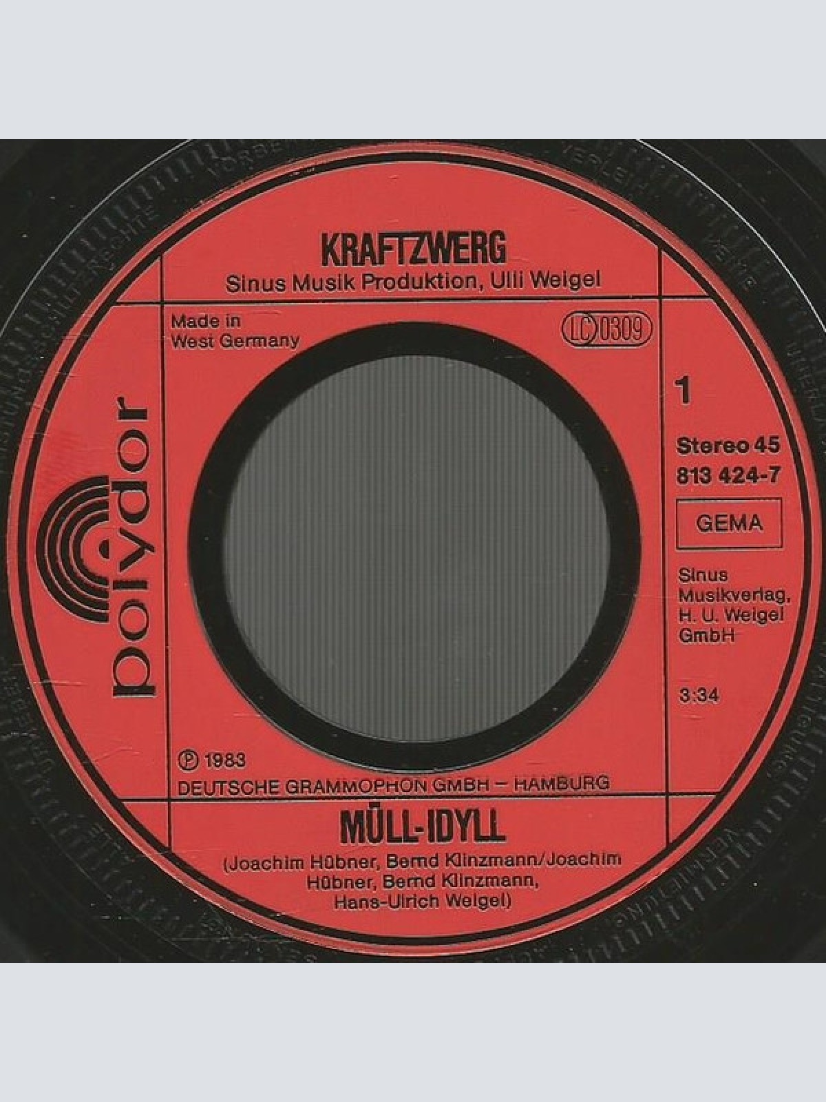 Vinyl / Kraftzwerg - Müll-Idyll