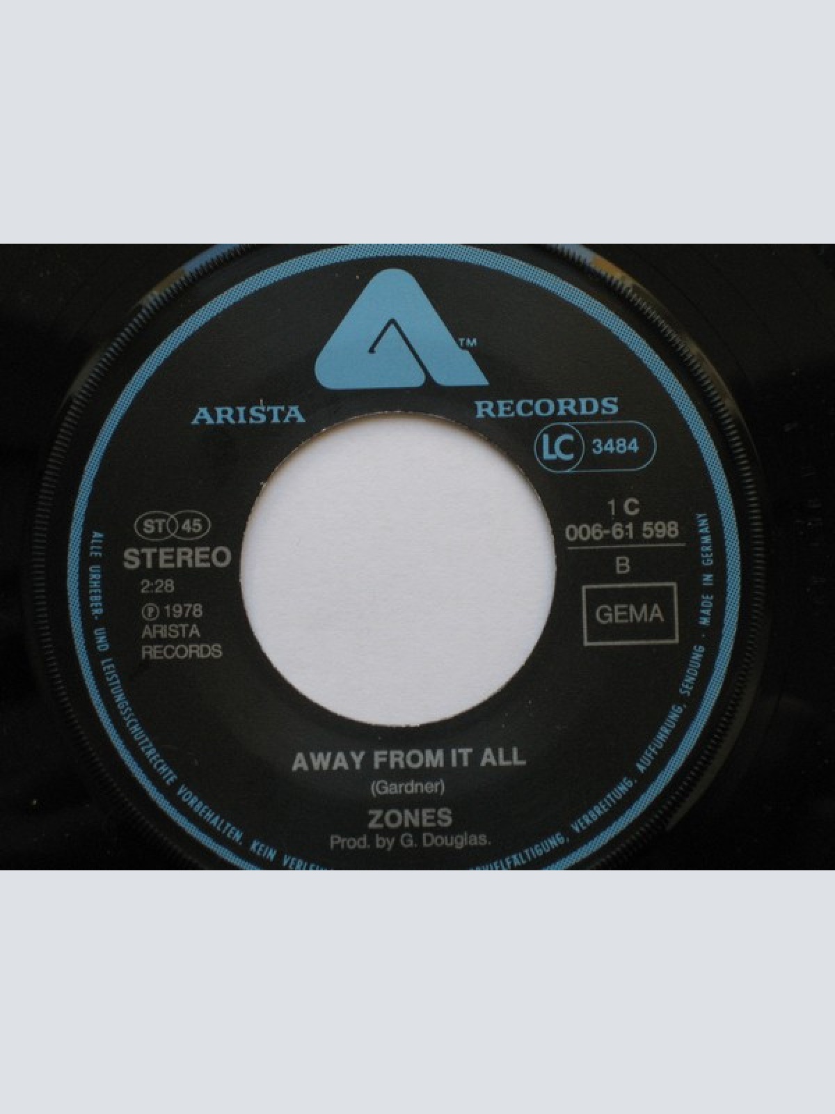 Vinyl / Zones (2) - Sign Of The Times