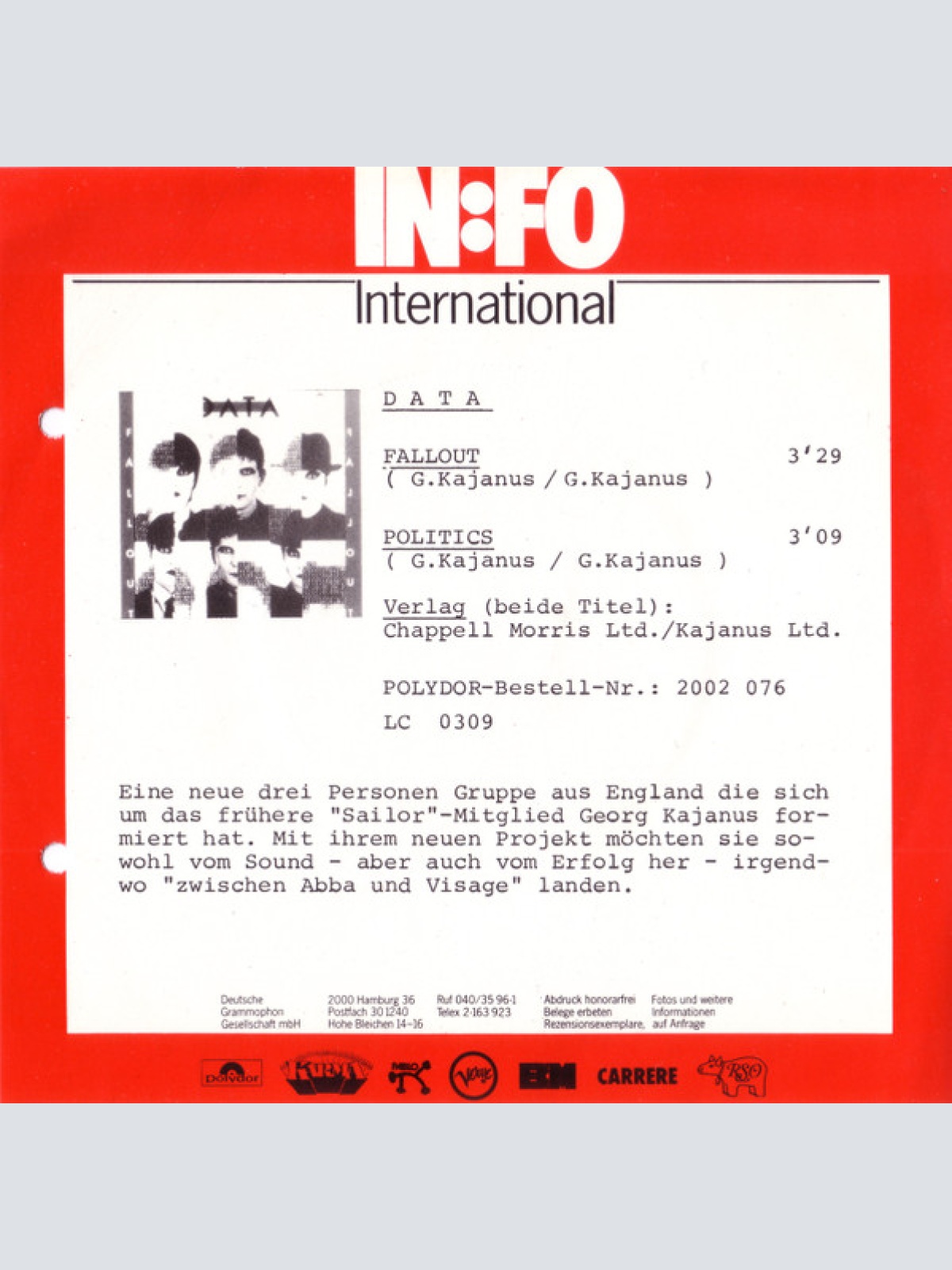 Vinyl / Data (2) - Fallout