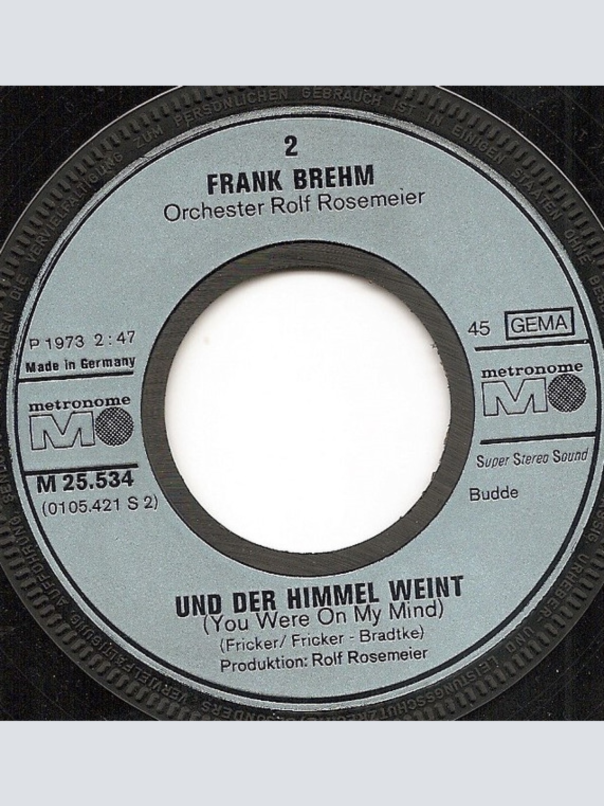 Vinyl / Frank Brehm - Liebe Ist Mehr Als Ein Kuss