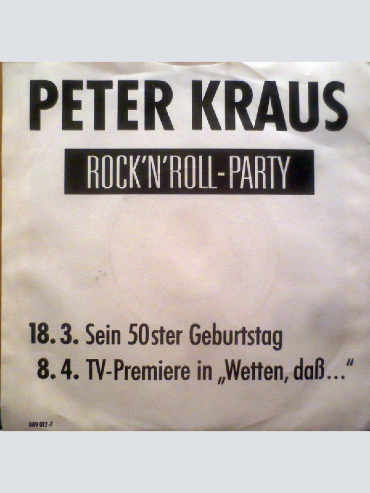 Vinyl / Peter Kraus - Rock 'n' Roll Party