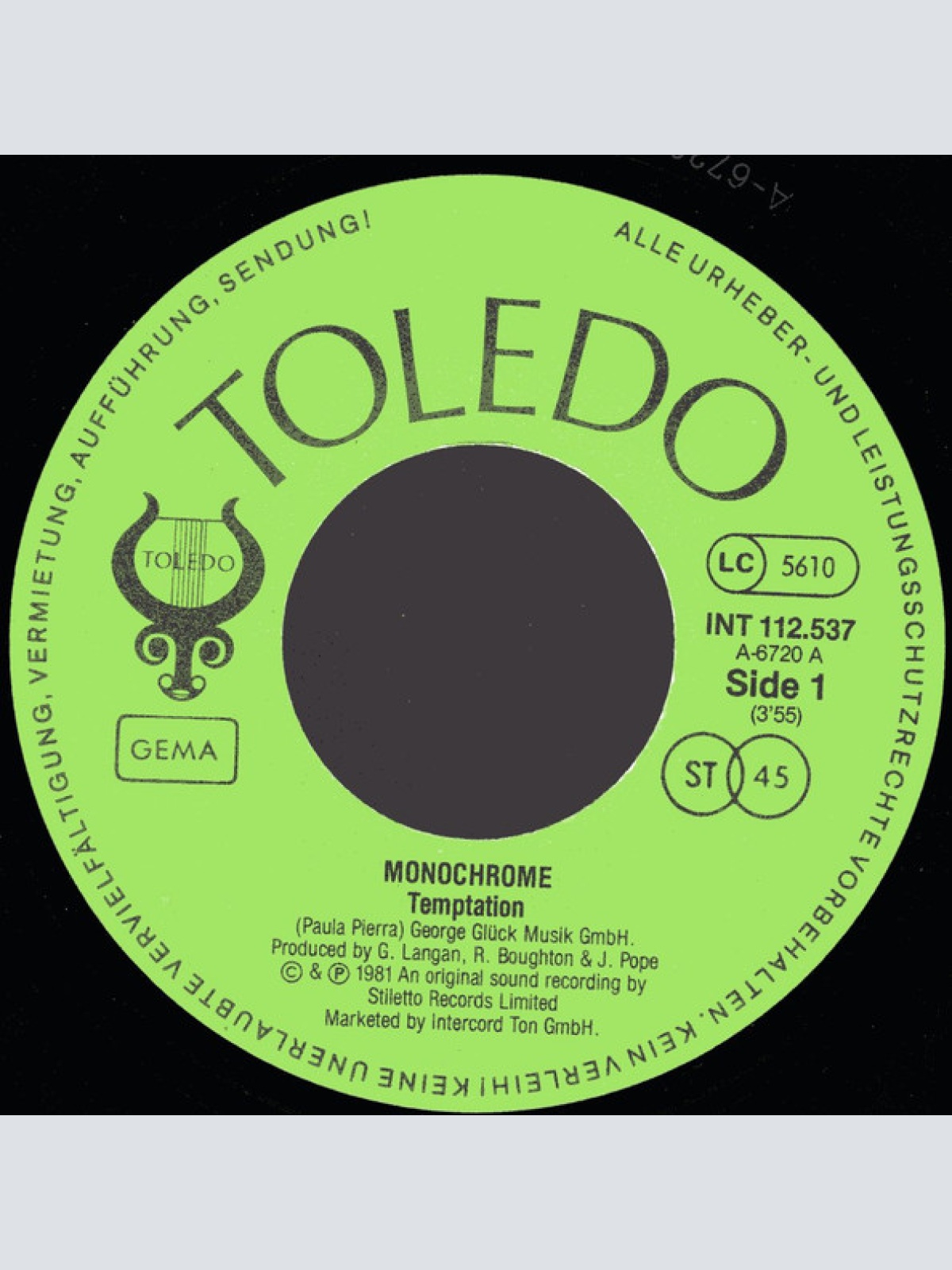 Vinyl / Monochrome (20) - Temptation