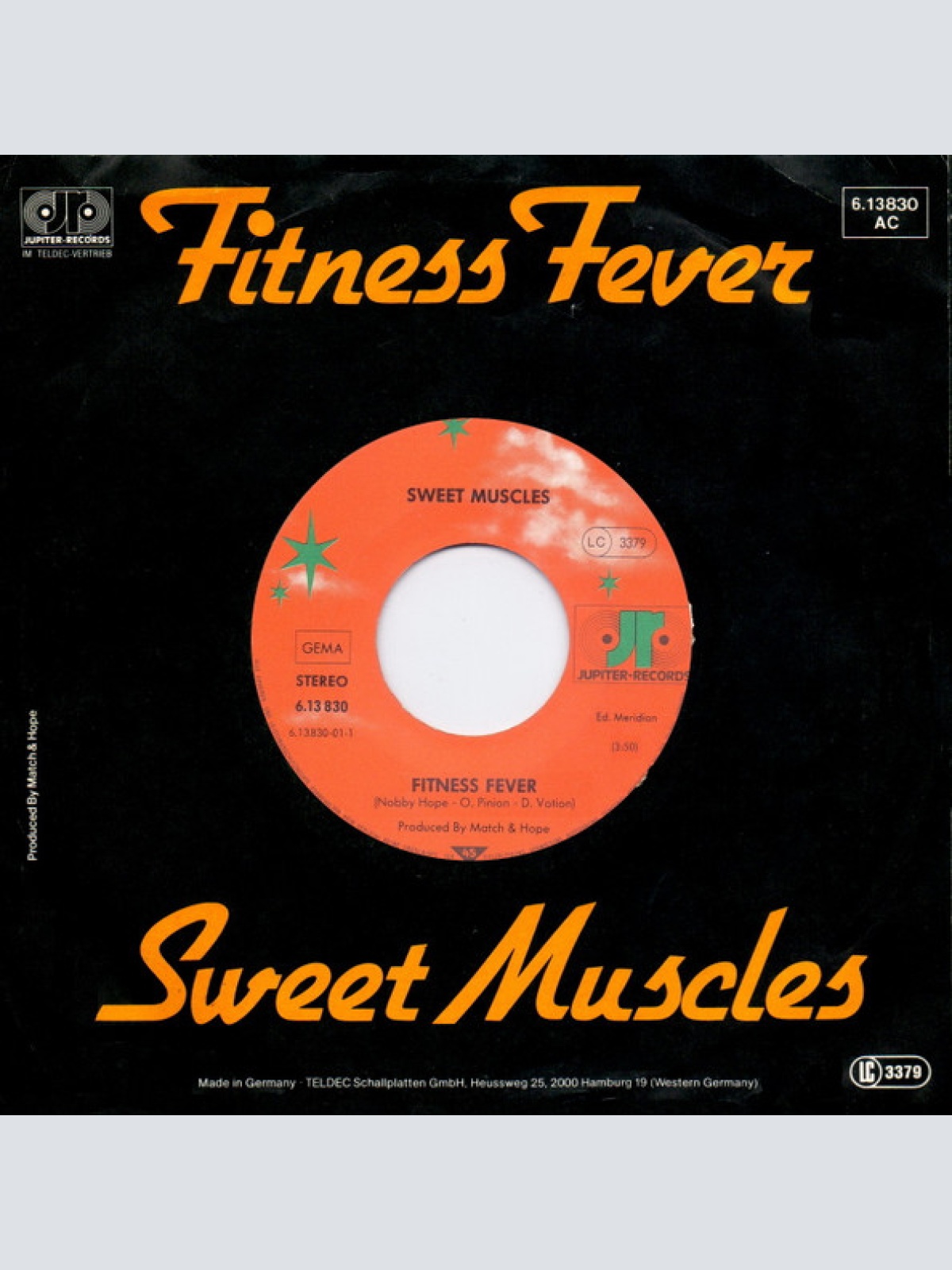 Vinyl / Sweet Muscles - Fitness Fever