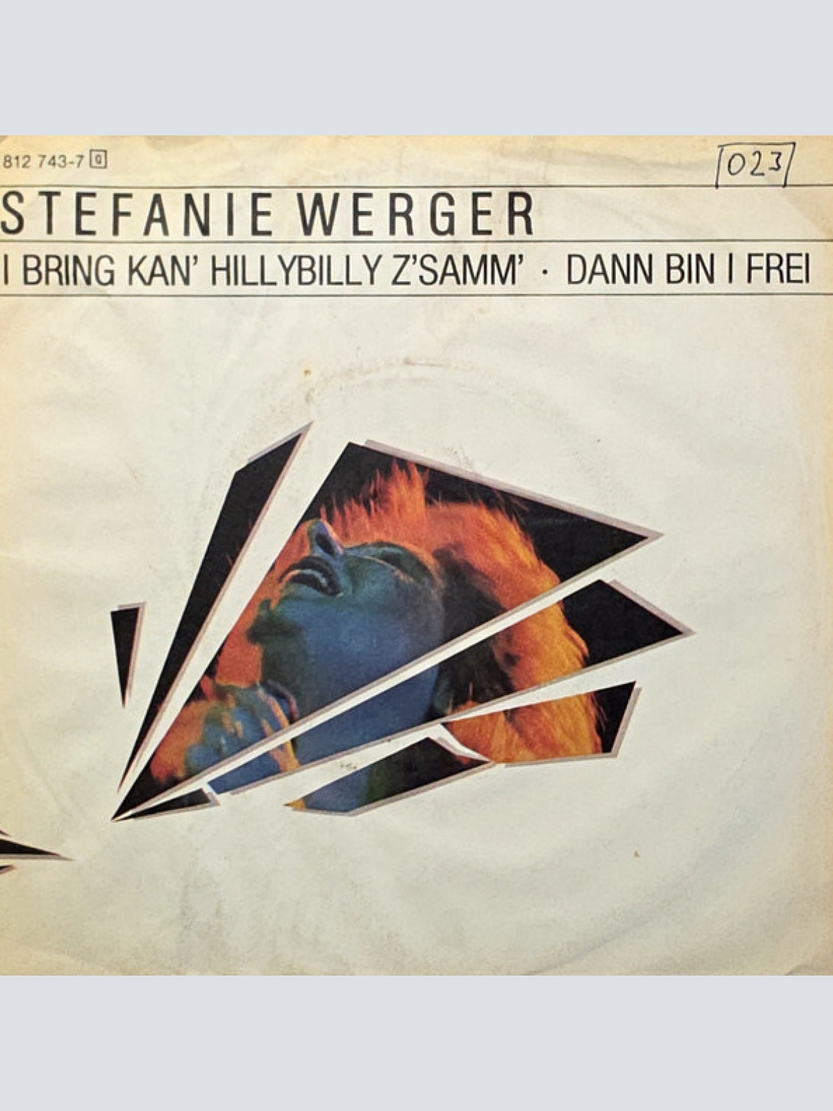 Vinyl / Stefanie Werger - I Bring Kan' Hillybilly Z'samm'