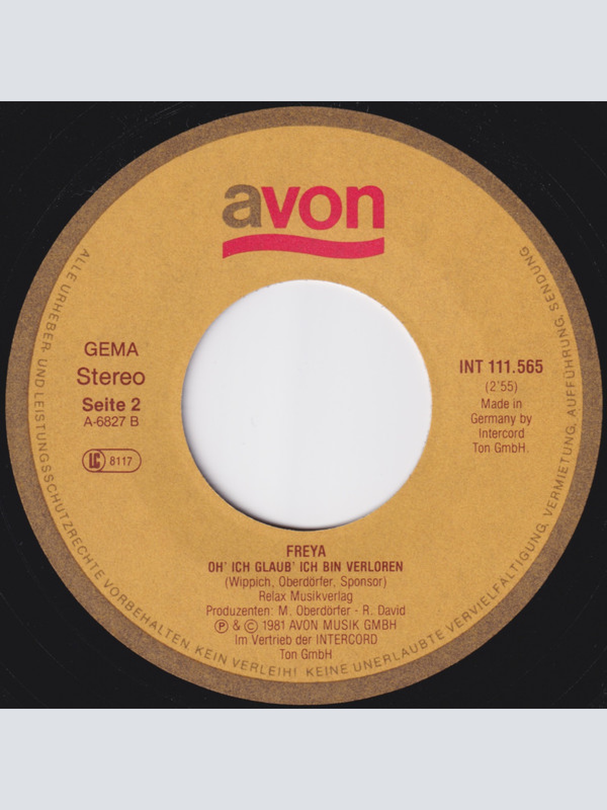 Vinyl / Freya* - Meine Party