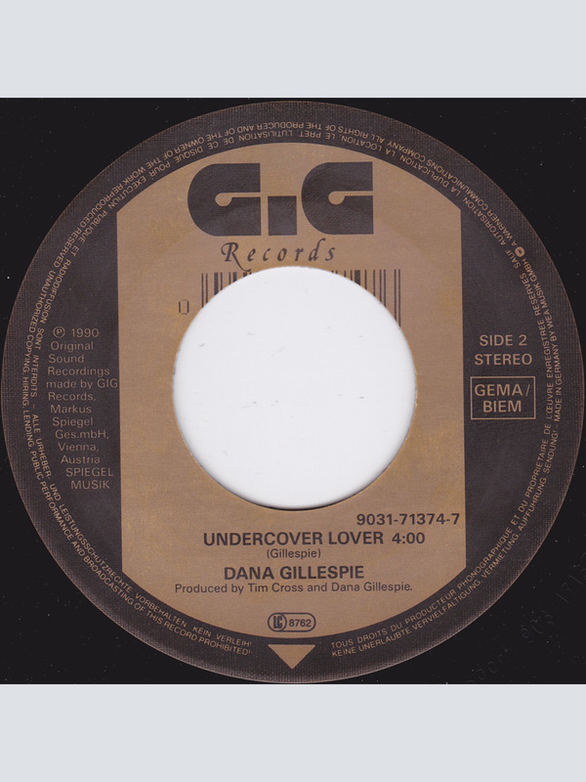 Vinyl / Dana Gillespie - Amor