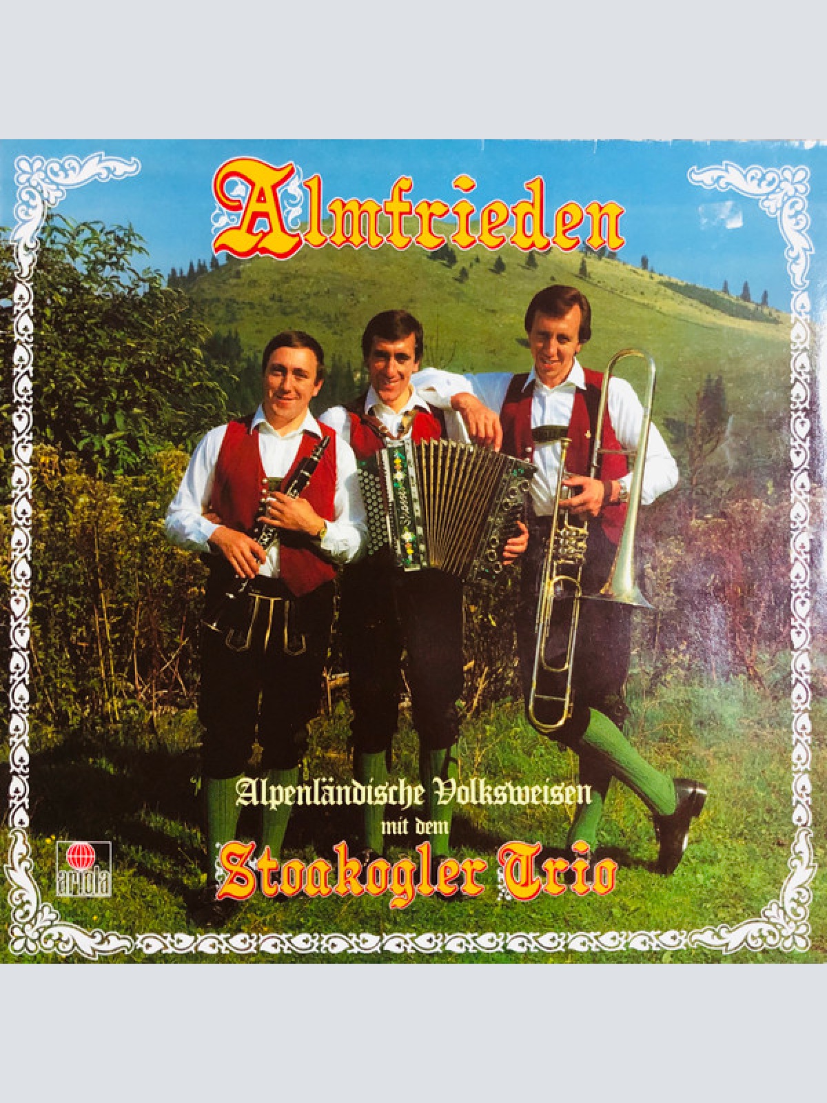 Vinyl / Stoakogler Trio - Almfrieden - Alpenländische Volksweisen Mit Dem Stoakogler Trio
