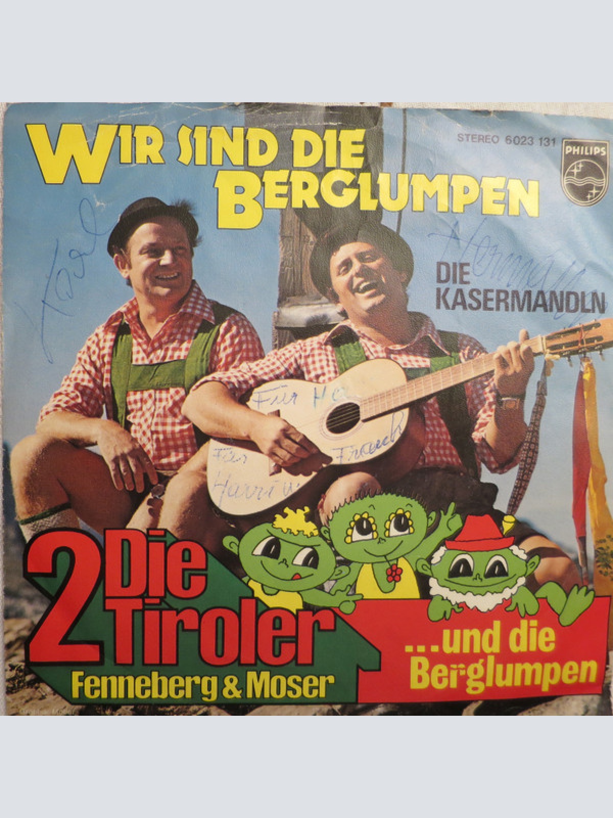 Vinyl / Die 2 Tiroler Fenneberg - Moser* Und Die Berglumpen - Die Kasermandln / Wir Sind Die Berglumpen