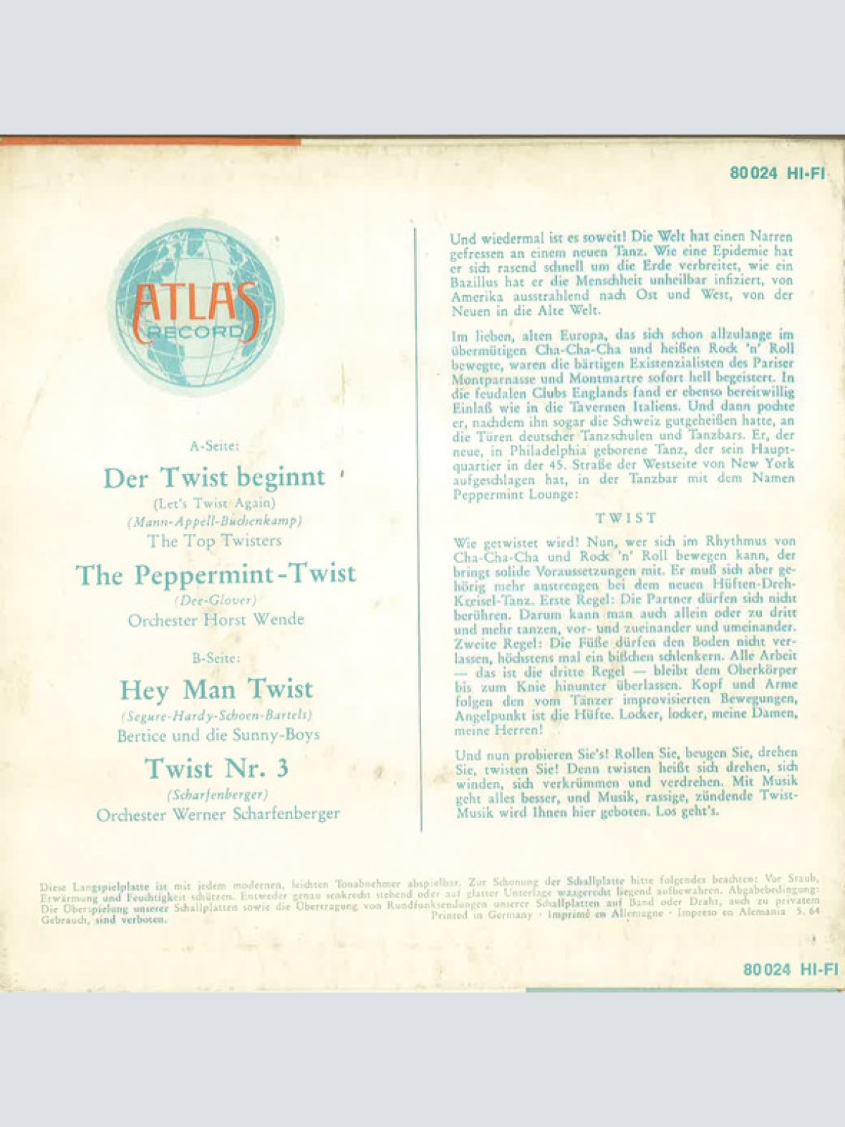 Vinyl / Various - Let's Twist Again